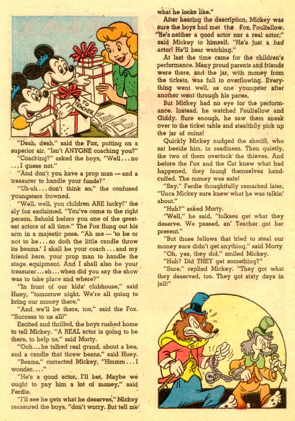 Read online Walt Disney's Comics and Stories comic -  Issue #141 - 28