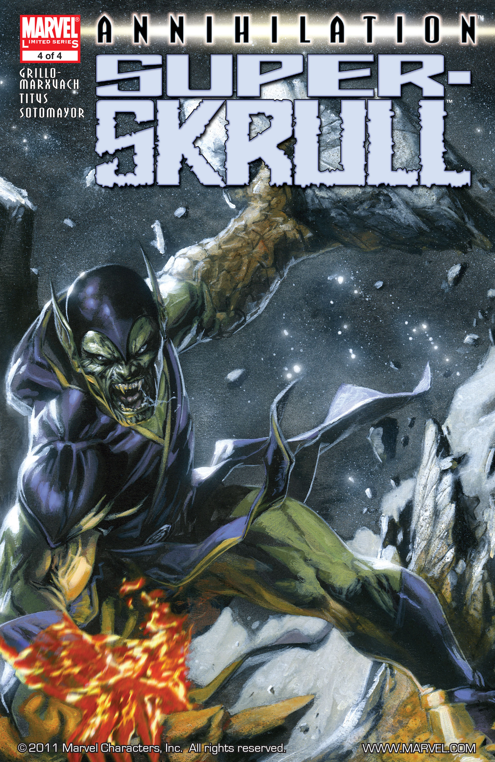 Read online Annihilation: Super-Skrull comic -  Issue #4 - 1
