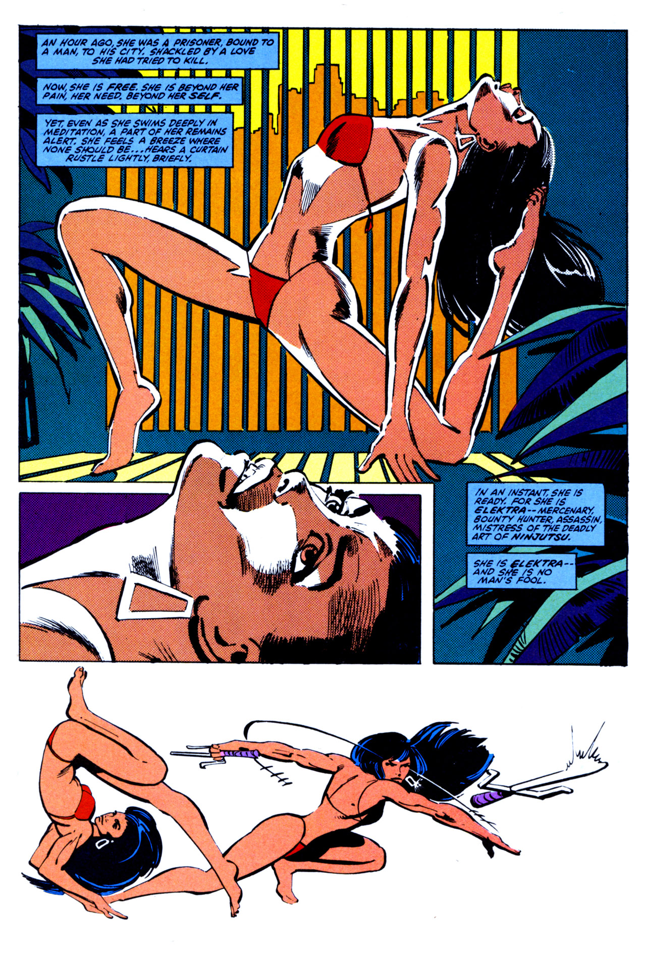 Read online The Elektra Saga comic -  Issue #2 - 21