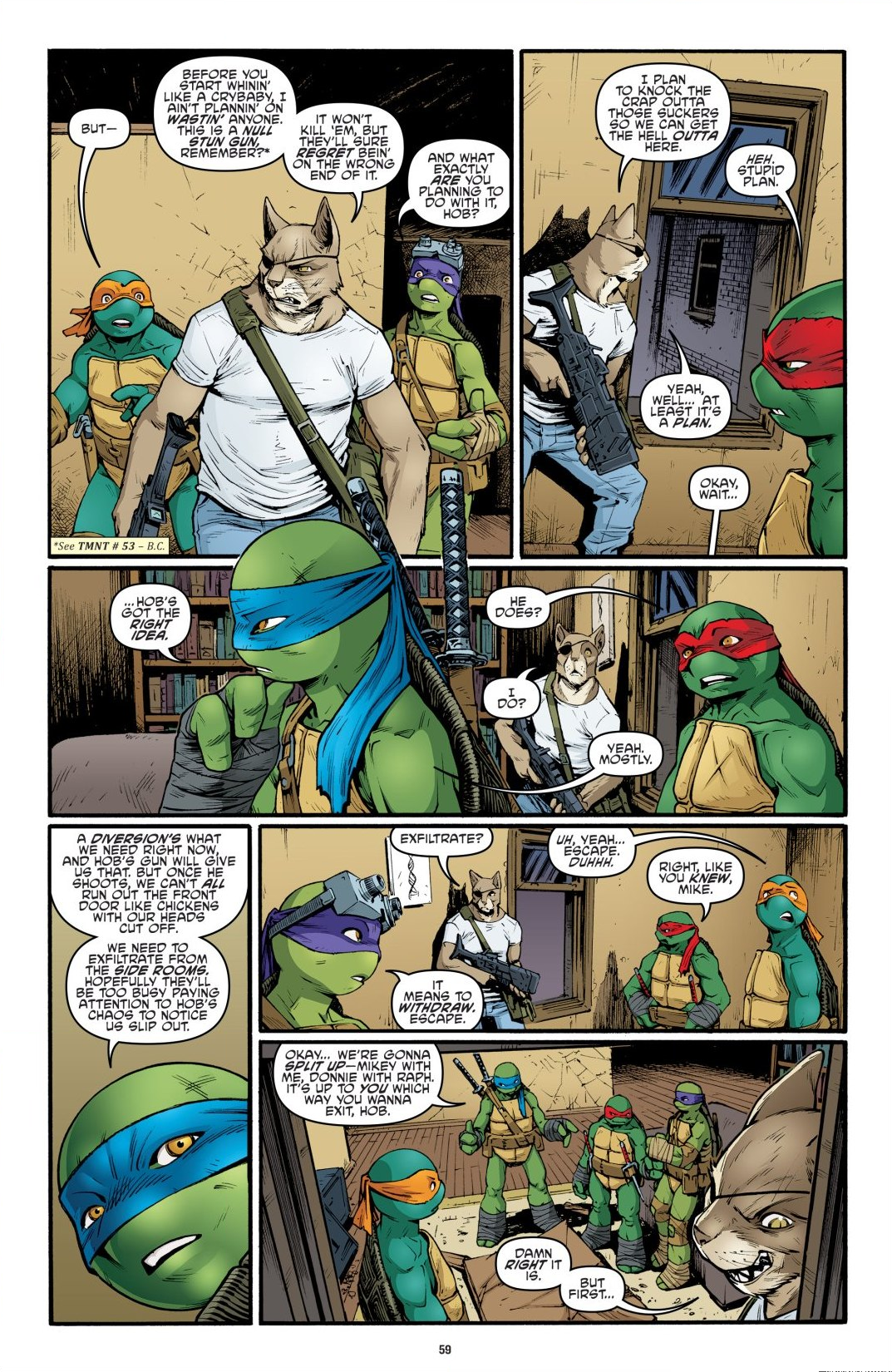 Read online Teenage Mutant Ninja Turtles: The IDW Collection comic -  Issue # TPB 9 (Part 1) - 60
