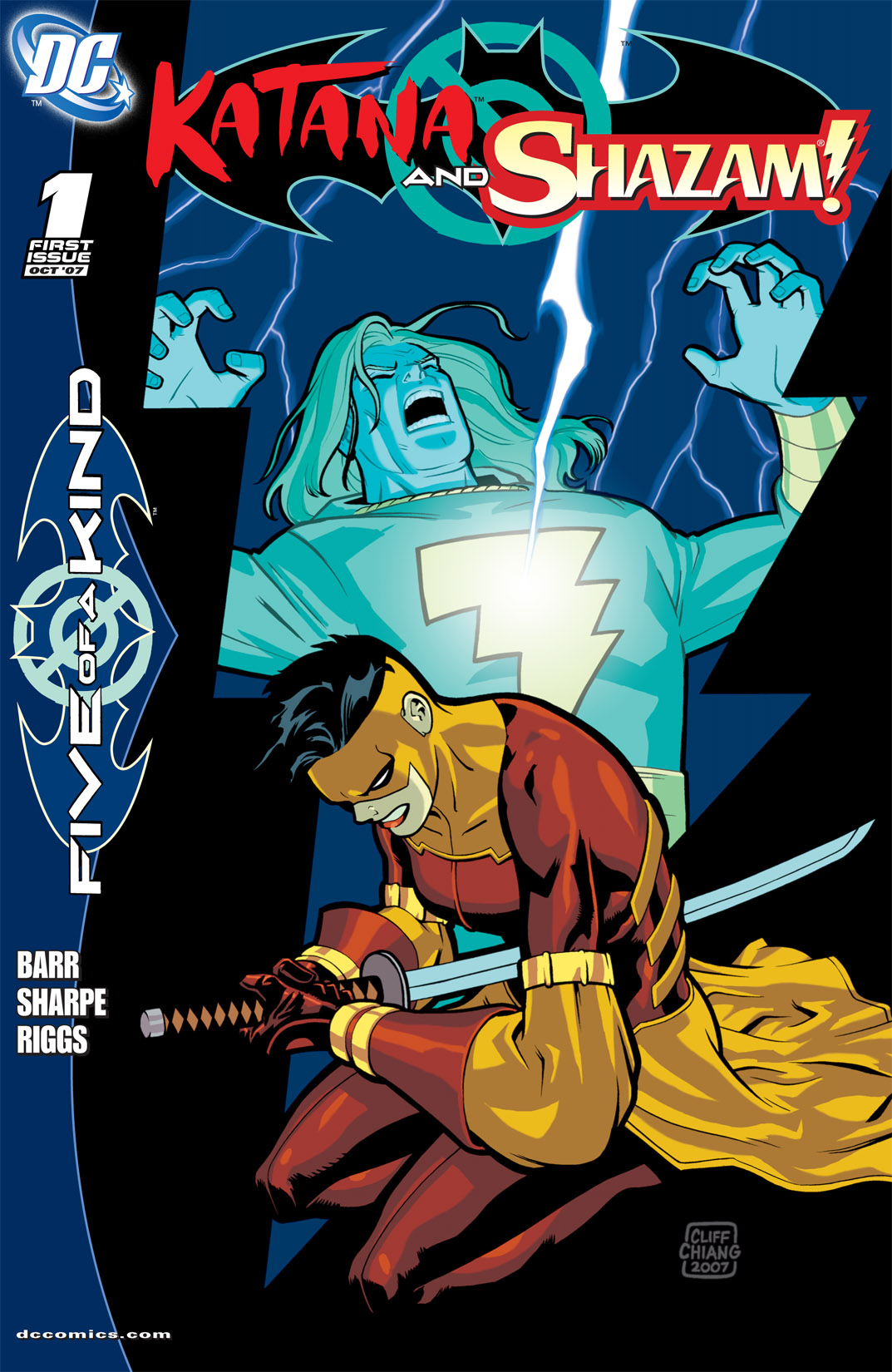 Read online Outsiders: Five of a Kind comic -  Issue # Issue Katana-Shazam - 1