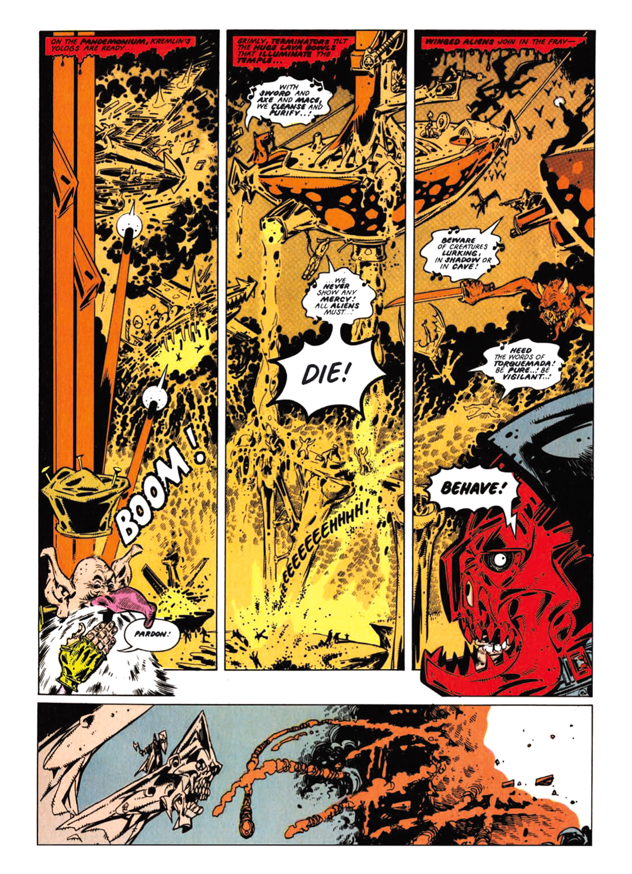 Read online Nemesis The Warlock comic -  Issue # TPB Deviant Edition - 83
