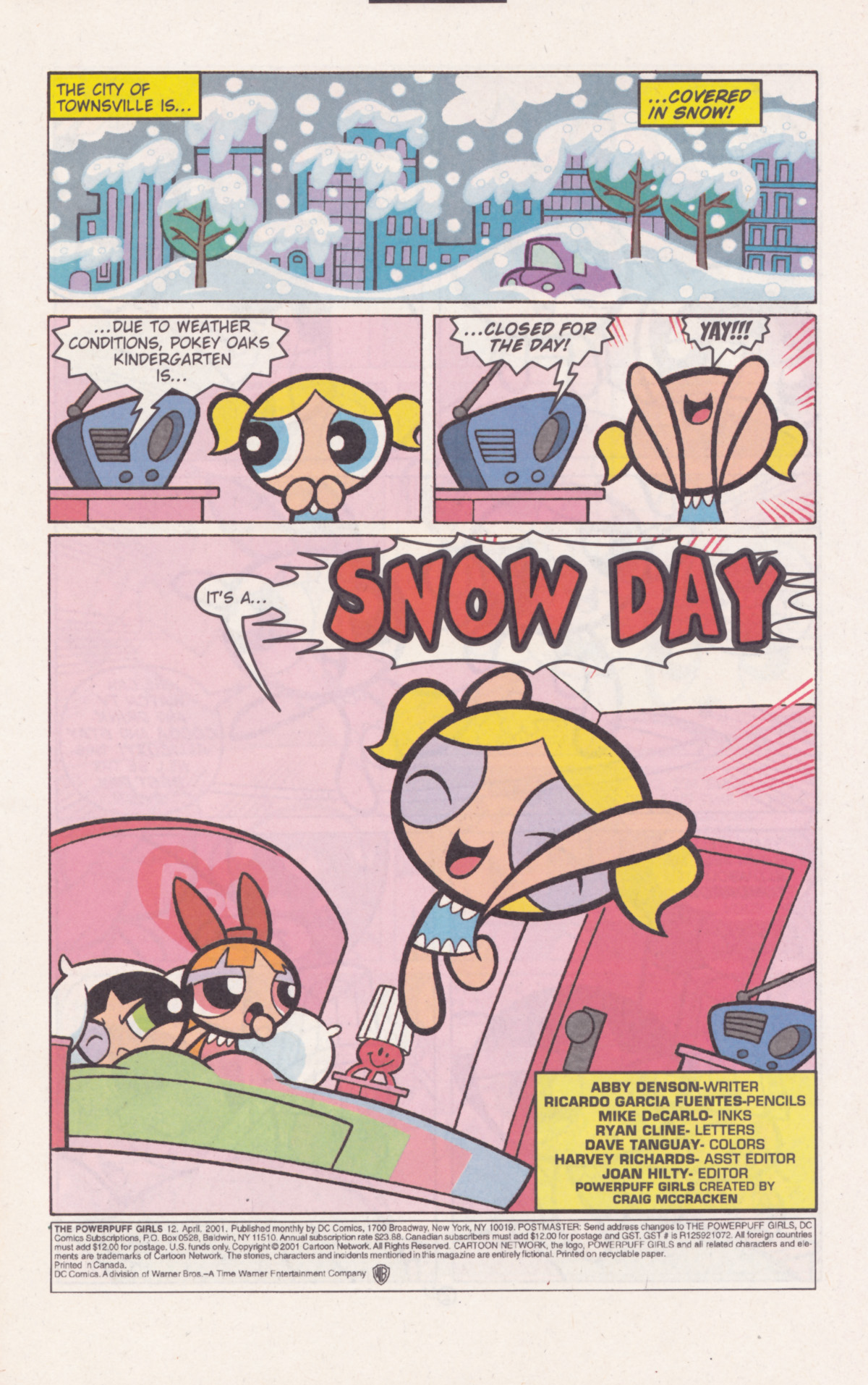 Read online The Powerpuff Girls comic -  Issue #12 - 2