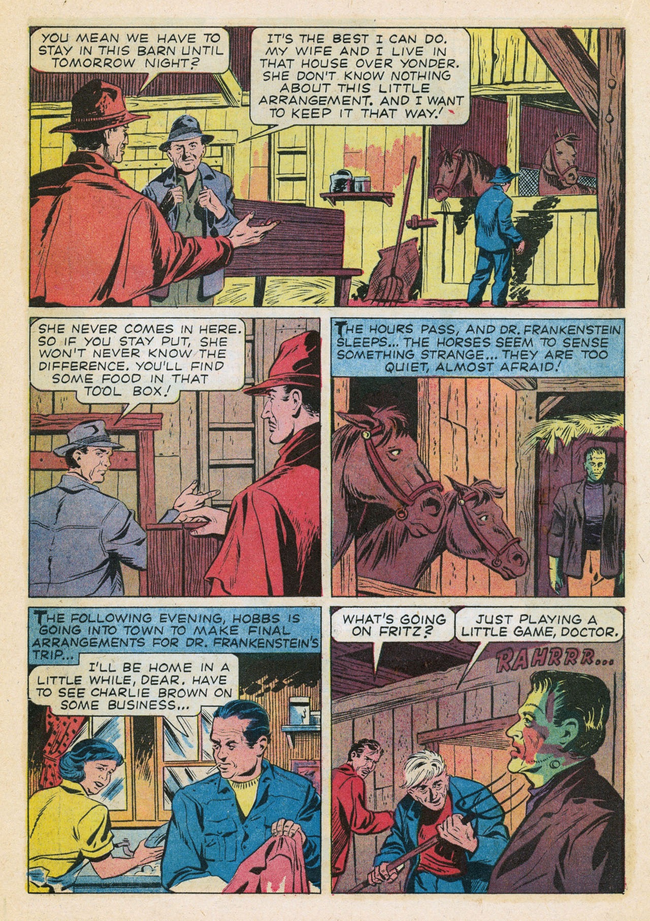 Read online Frankenstein (1964) comic -  Issue #1 - 22