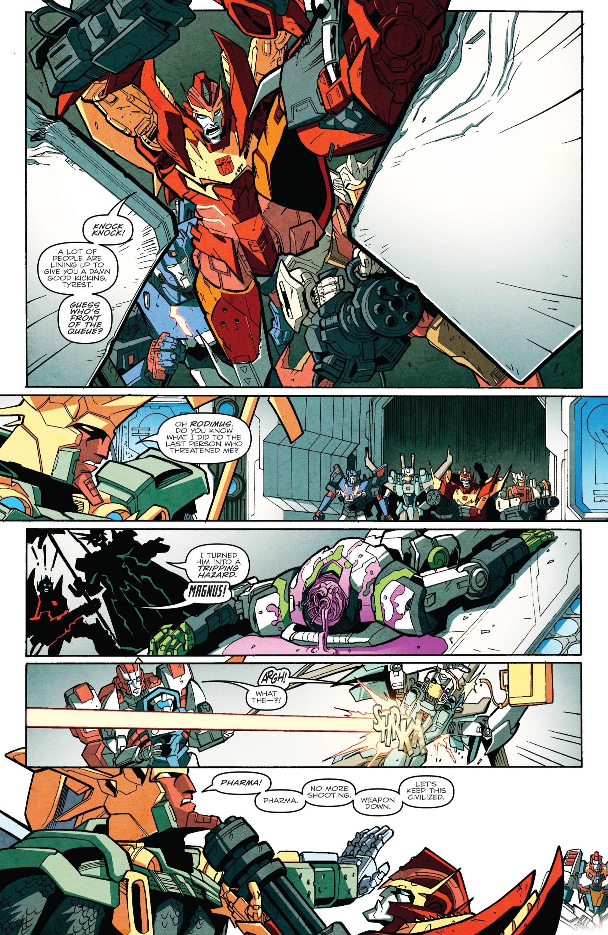 Read online The Transformers: More Than Meets The Eye comic -  Issue #20 - 19