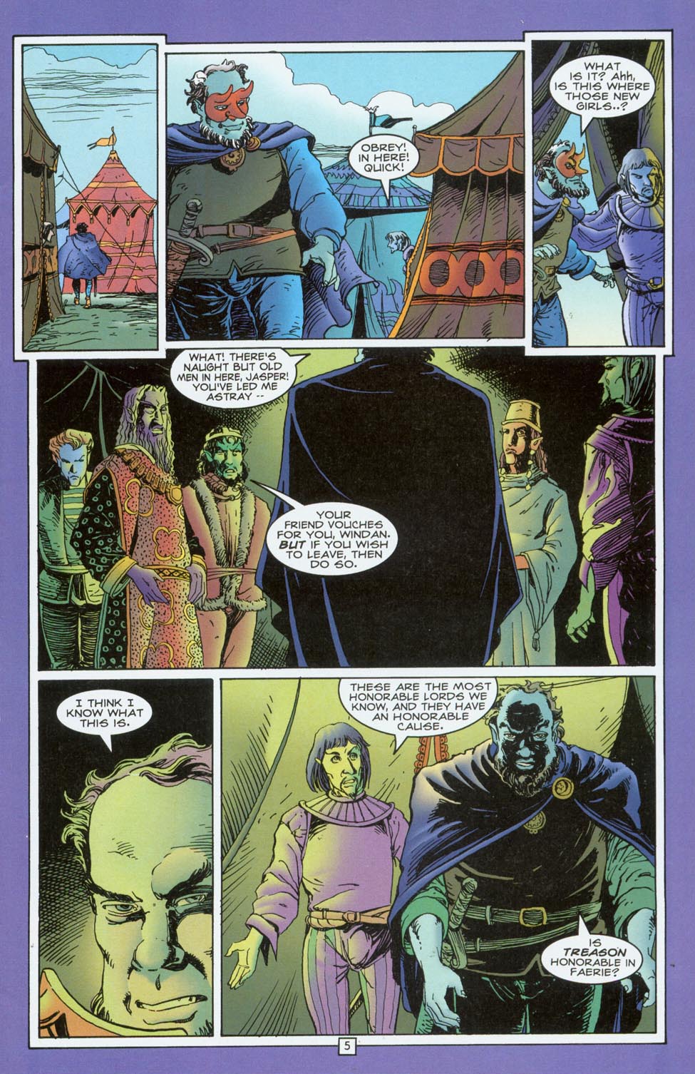Read online The Books of Faerie: Auberon's Tale comic -  Issue #1 - 5