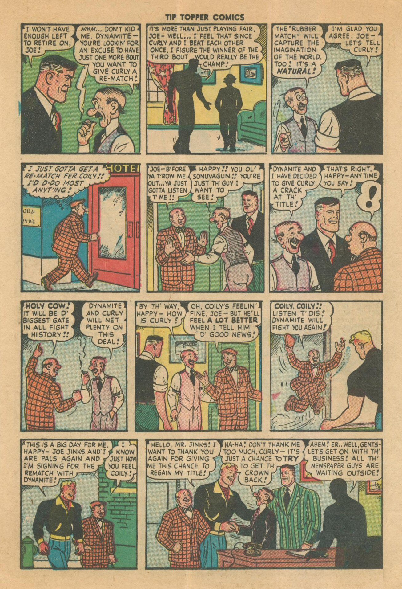 Read online Tip Topper Comics comic -  Issue #13 - 23