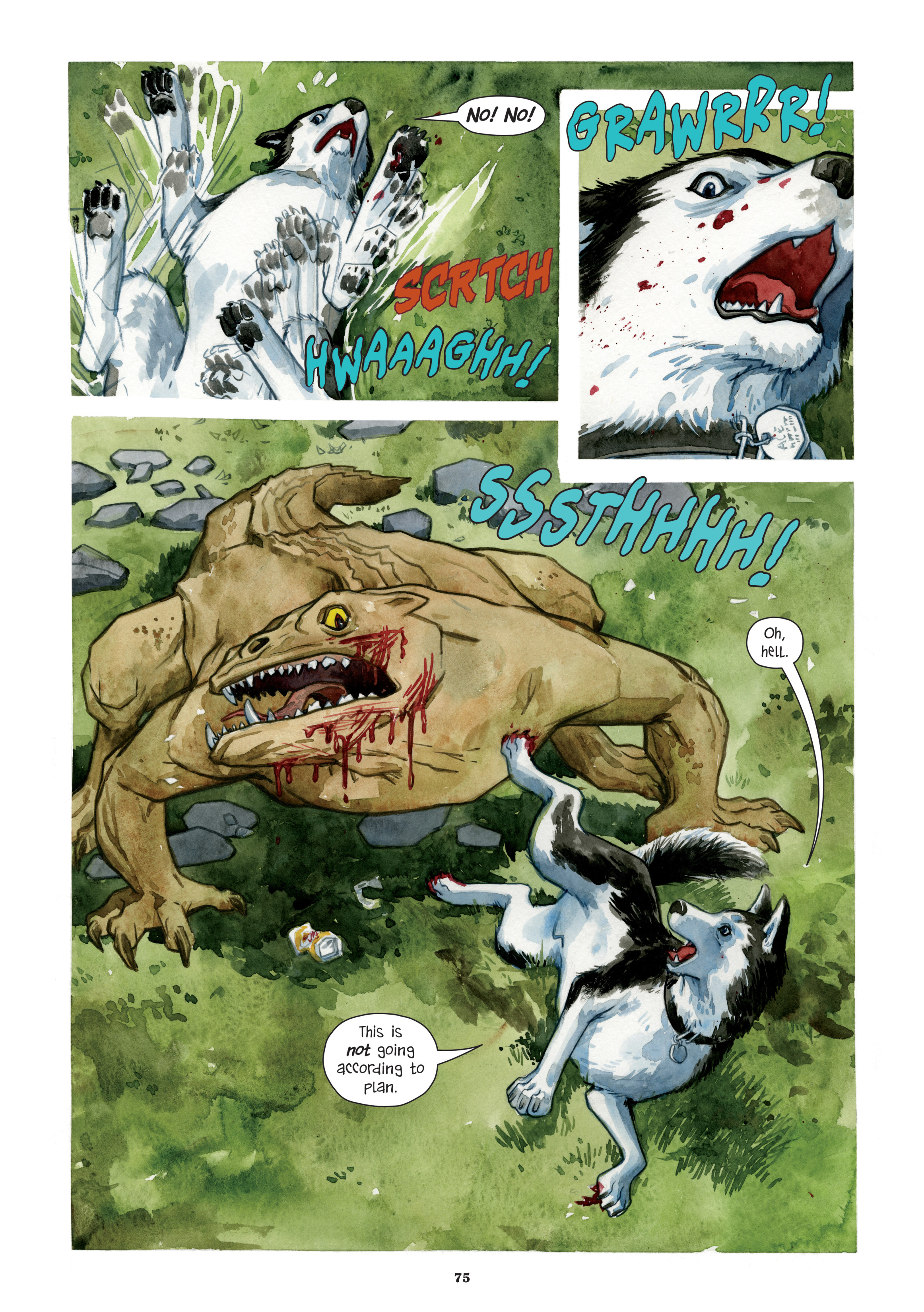 Read online Beasts of Burden: Neighborhood Watch (2019) comic -  Issue # TPB (Part 1) - 75