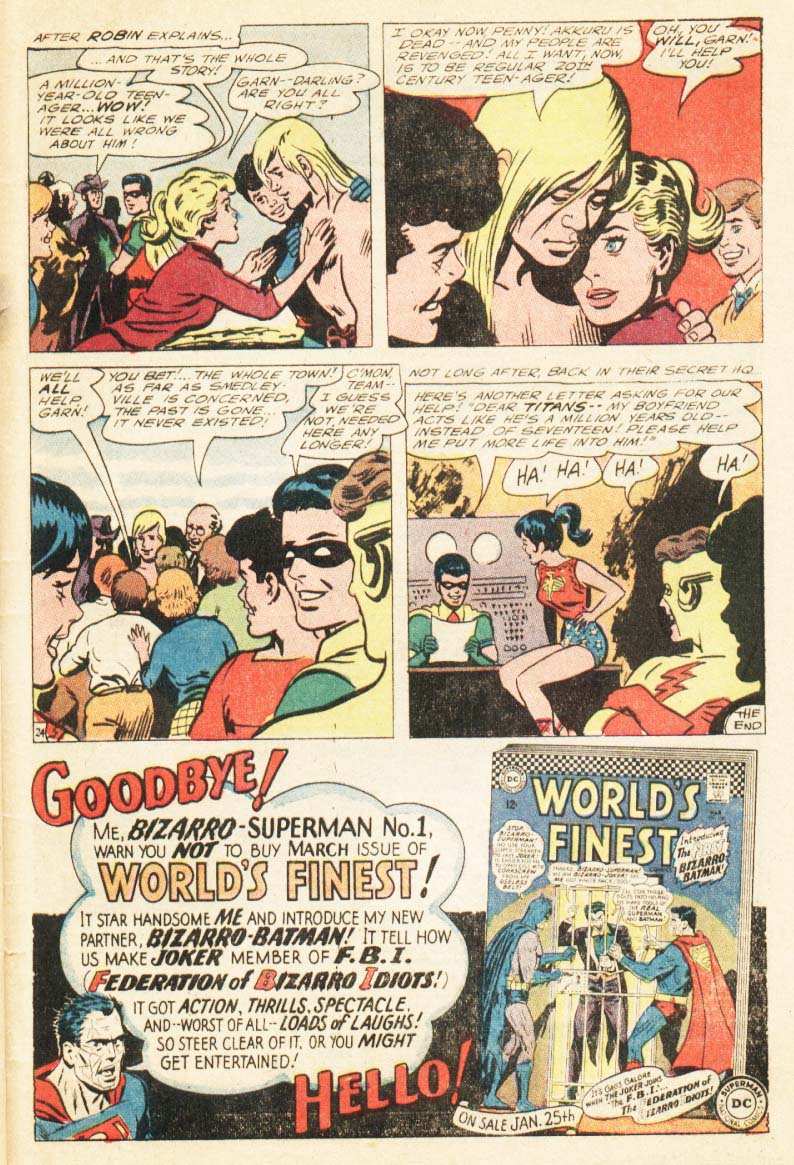 Read online Teen Titans (1966) comic -  Issue #2 - 33
