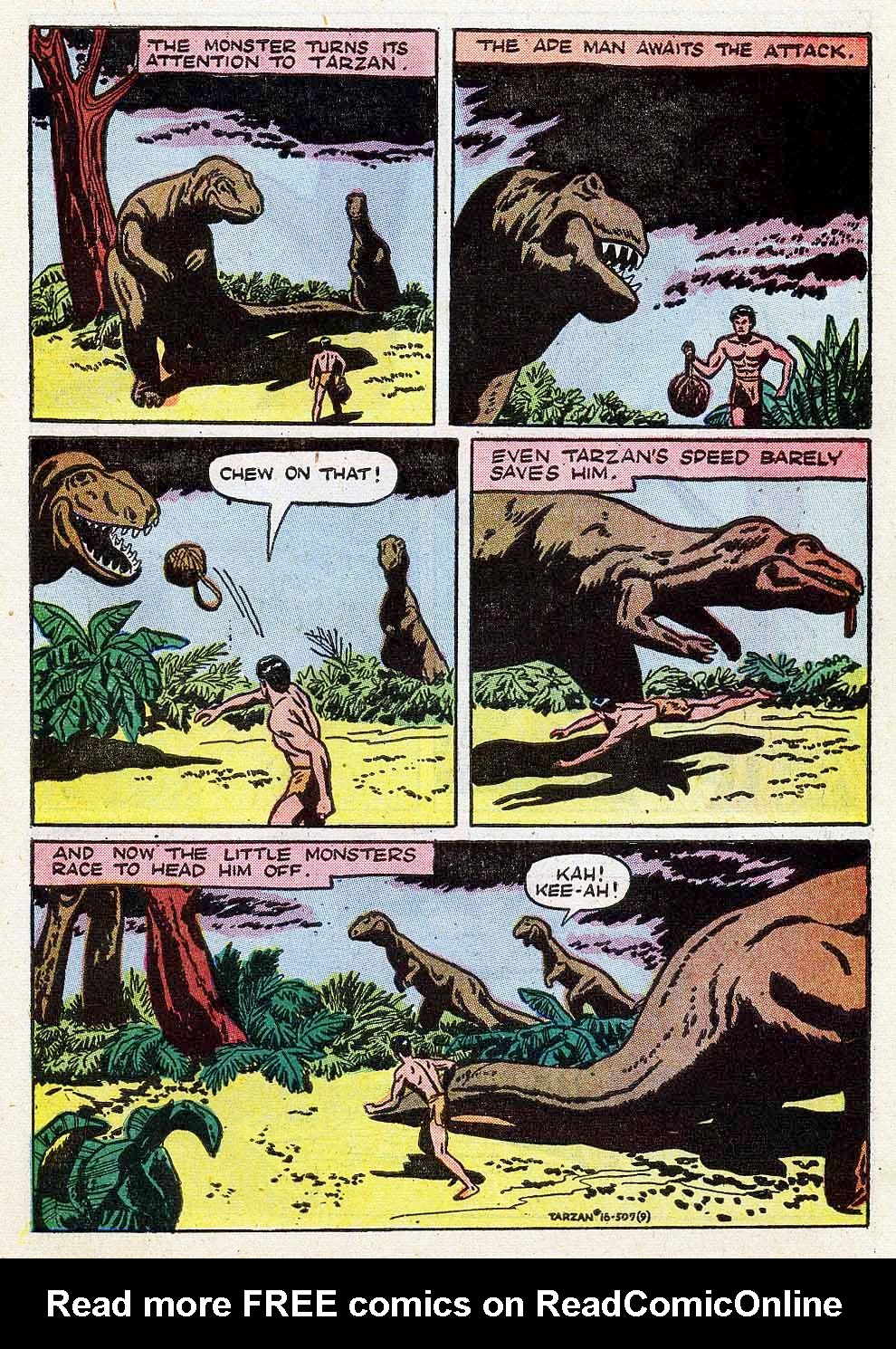 Read online Tarzan (1948) comic -  Issue #16 - 11
