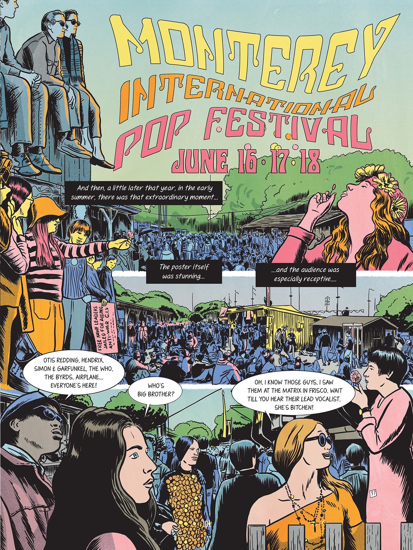 Read online Love Me Please!: The Story of Janis Joplin comic -  Issue # TPB (Part 1) - 99