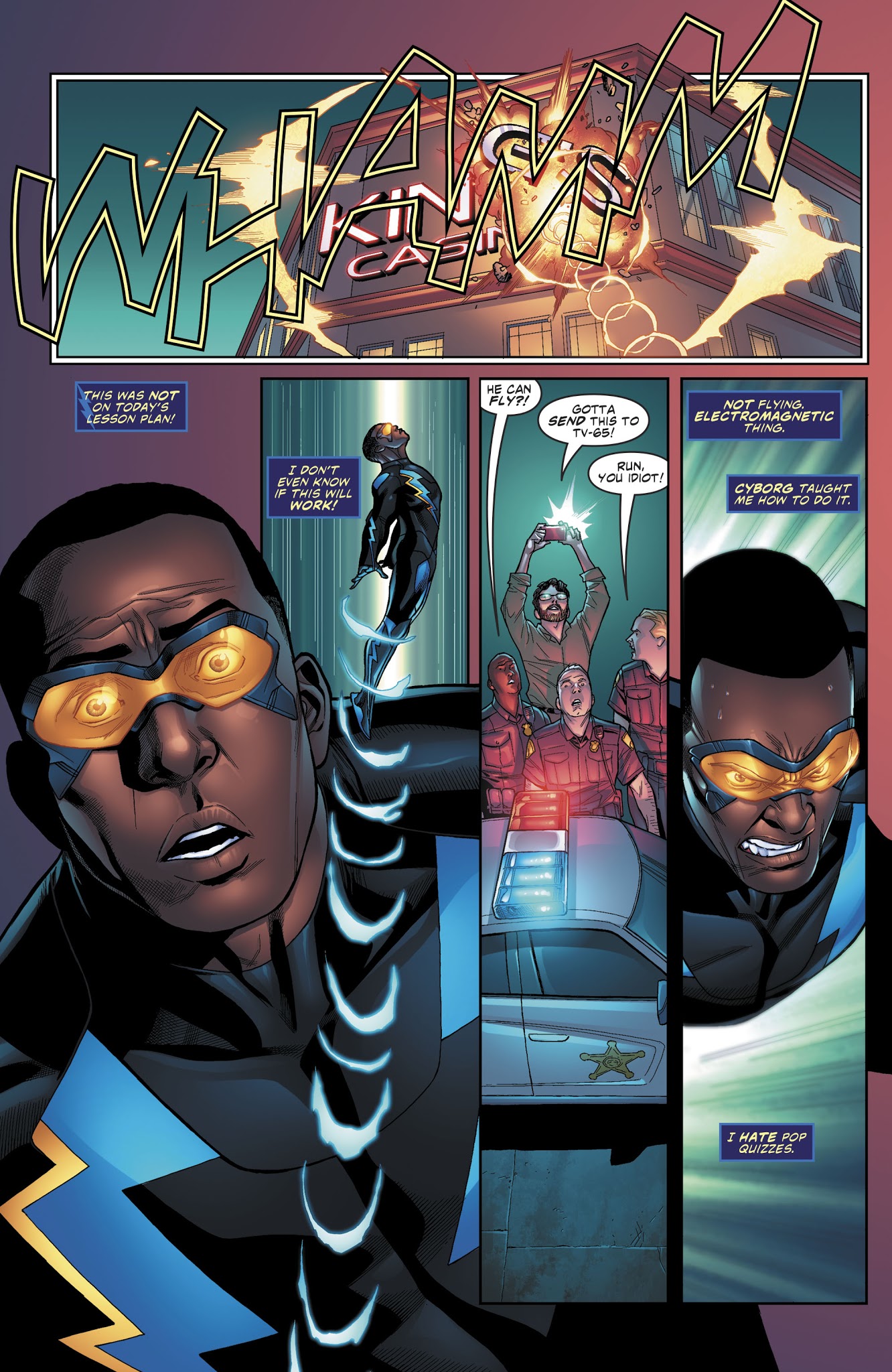 Read online Black Lightning: Cold Dead Hands comic -  Issue #1 - 7