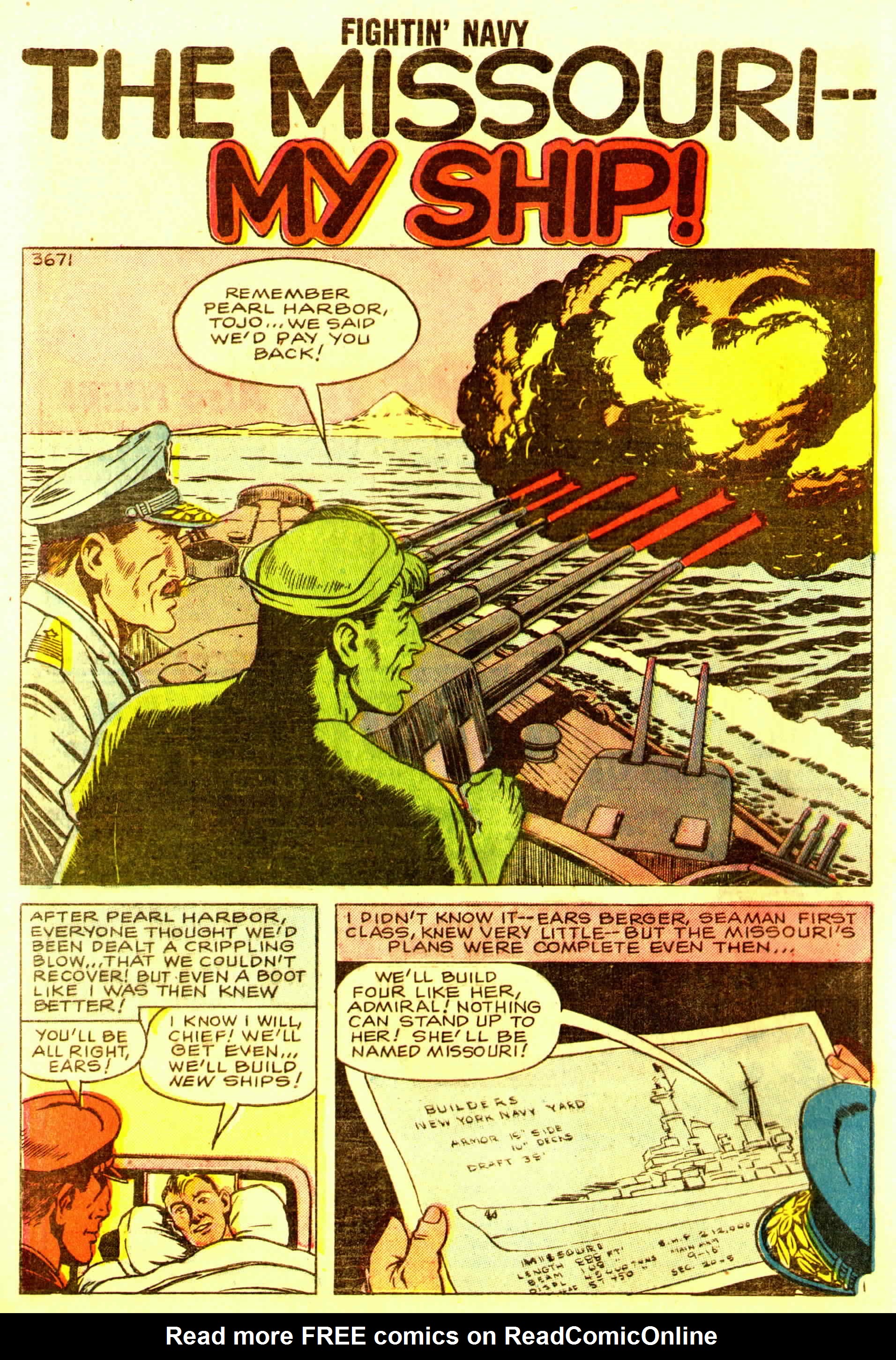 Read online Fightin' Navy comic -  Issue #83 - 60