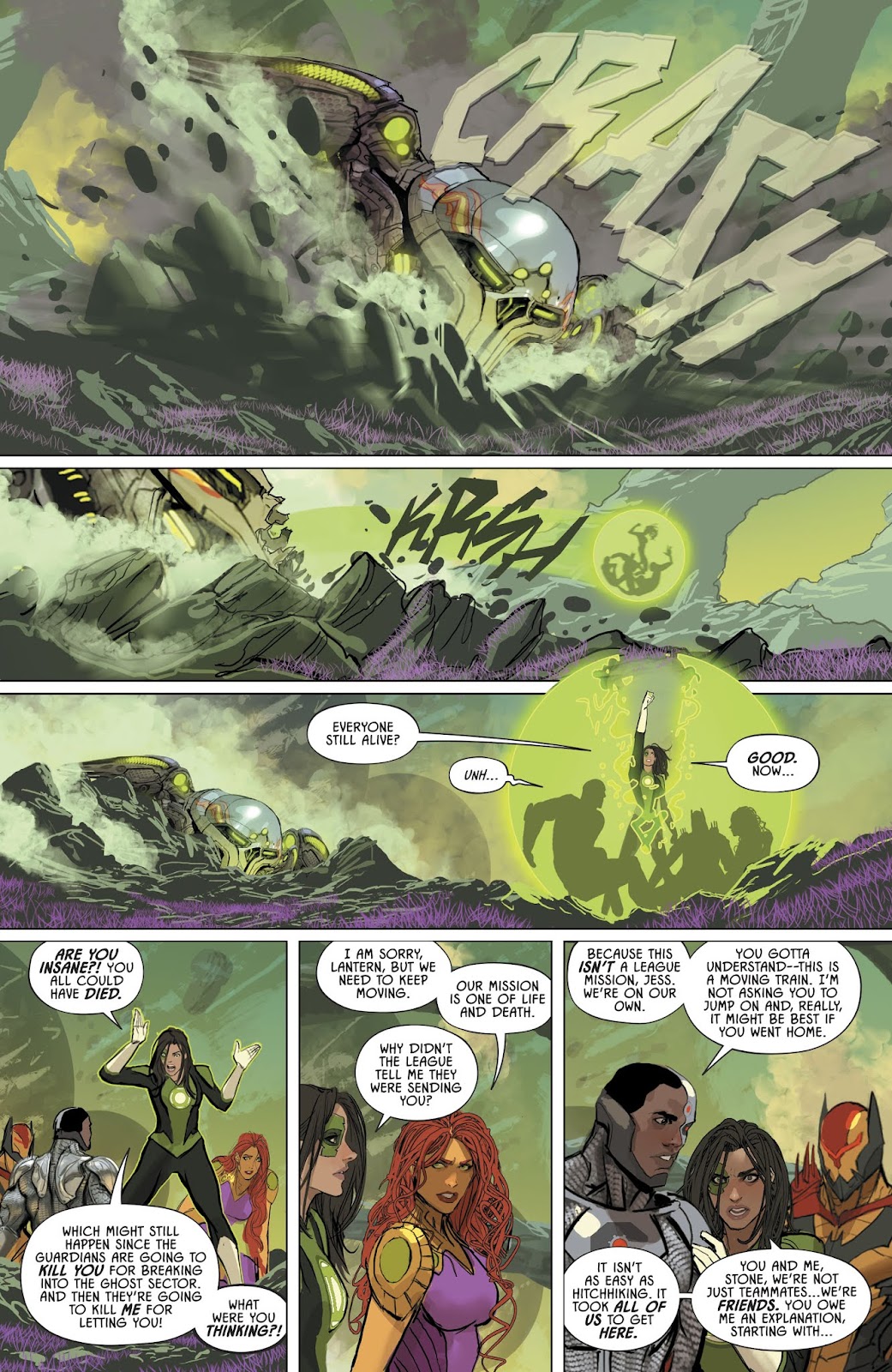 Justice League Odyssey issue 1 - Page 18