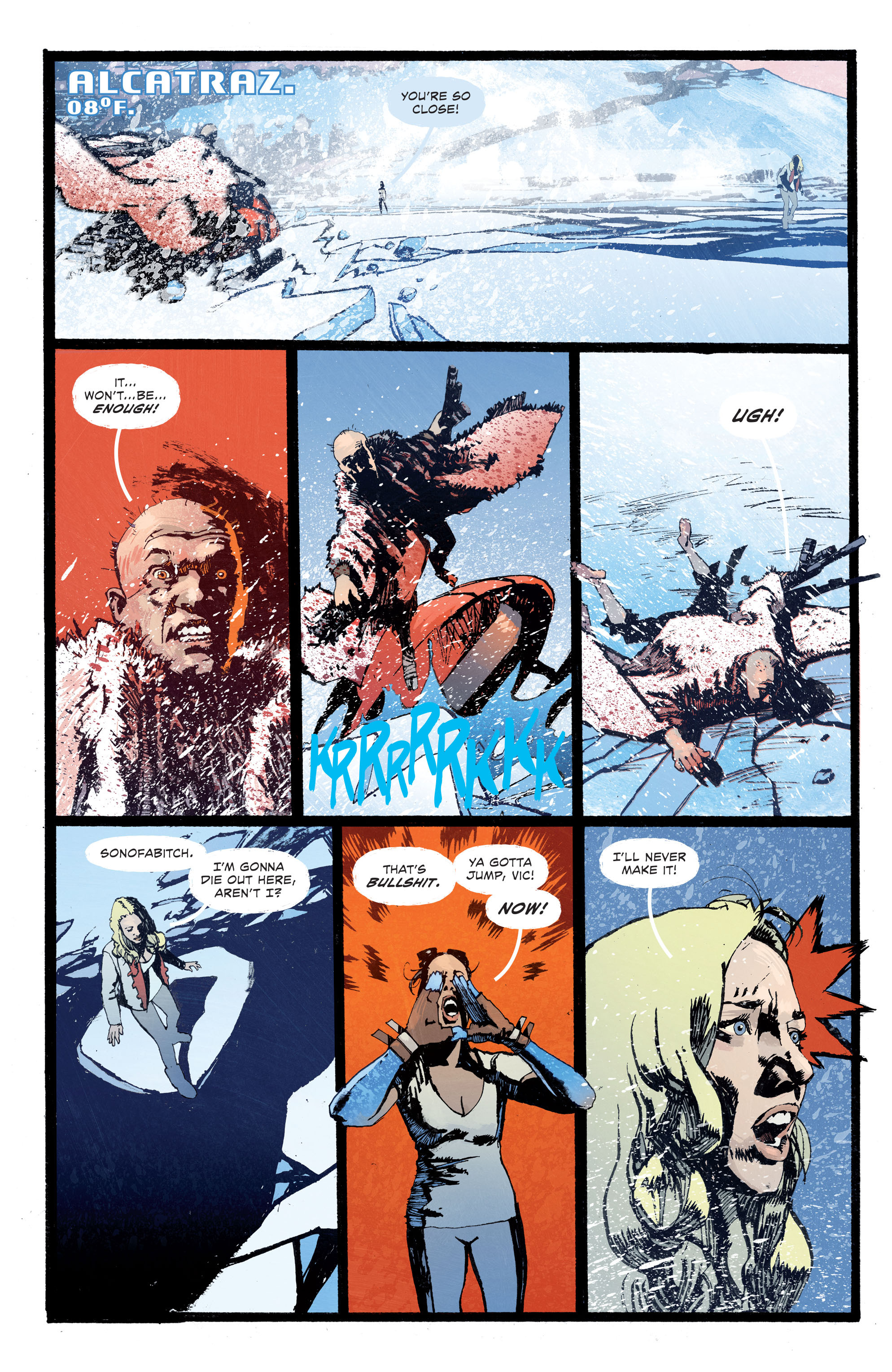 Read online Frostbite comic -  Issue #6 - 6