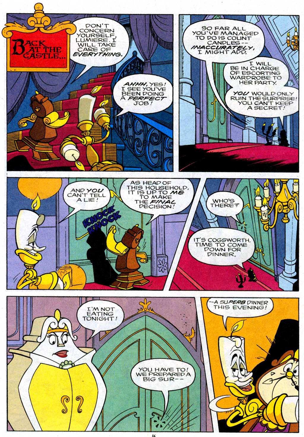 Read online Disney's Beauty and the Beast comic -  Issue #2 - 13