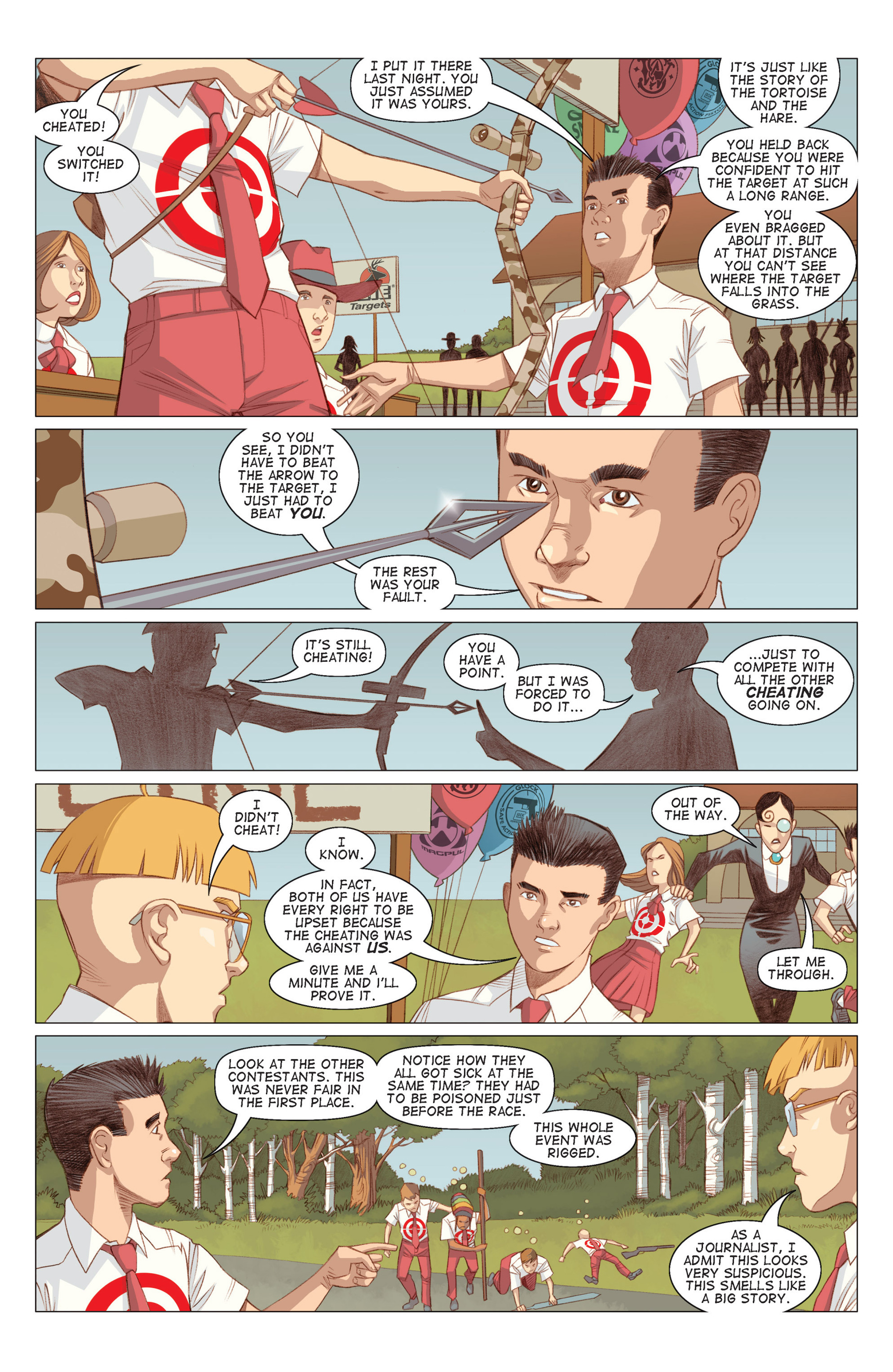 Read online Five Weapons comic -  Issue #4 - 6