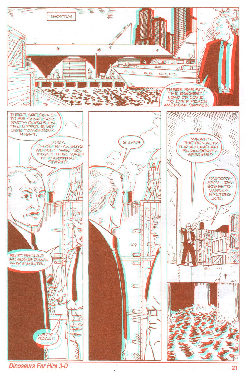 Read online Dinosaurs For Hire 3-D comic -  Issue # Full - 23