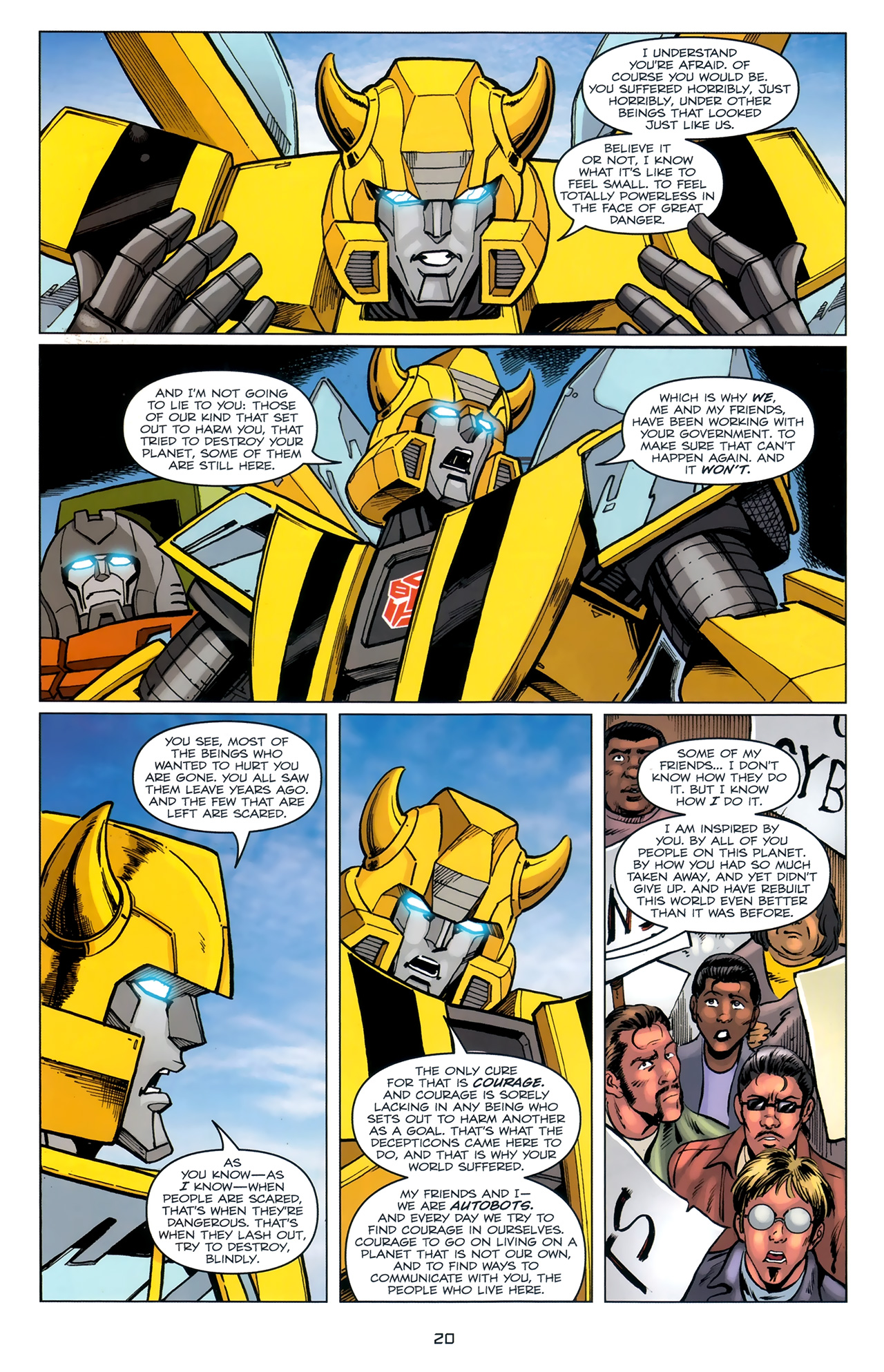 Read online The Transformers (2009) comic -  Issue #12 - 23