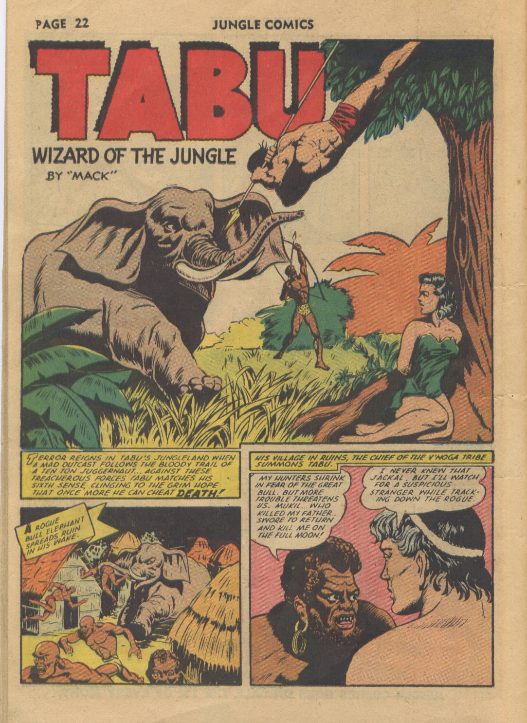 Read online Jungle Comics comic -  Issue #34 - 24