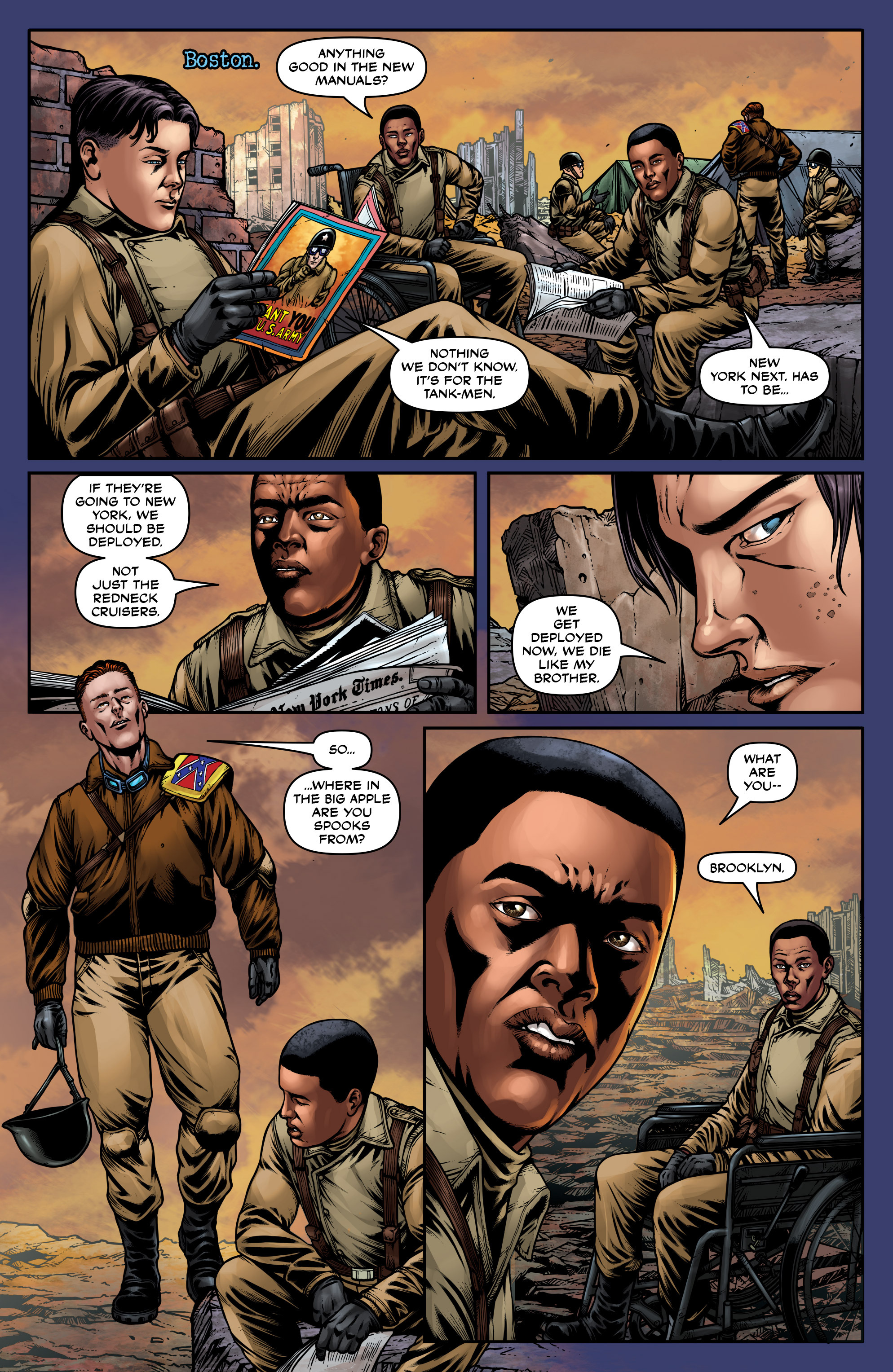 Read online Uber: Invasion comic -  Issue #5 - 10