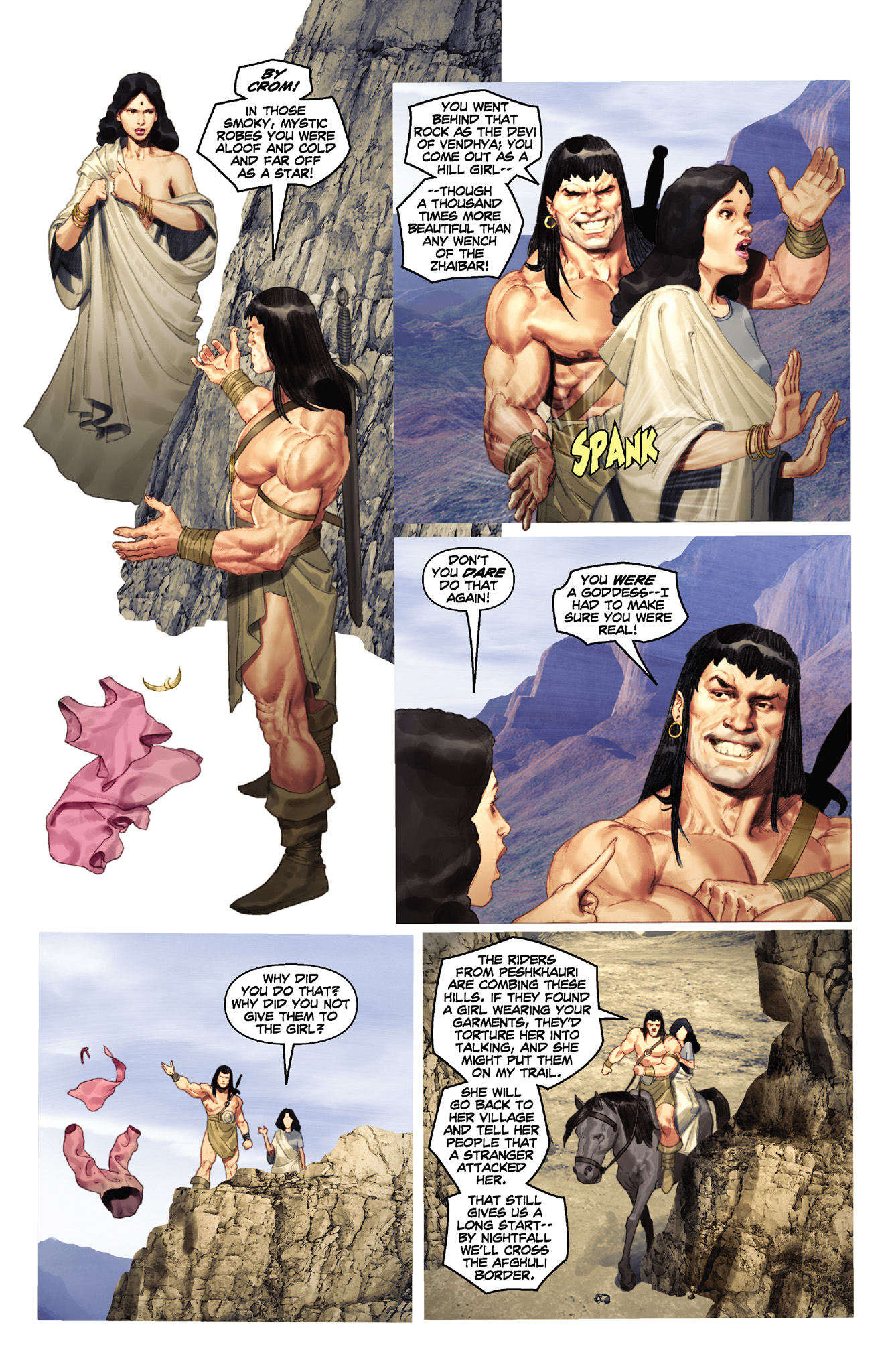 Read online Conan and the People of the Black Circle comic -  Issue #3 - 4