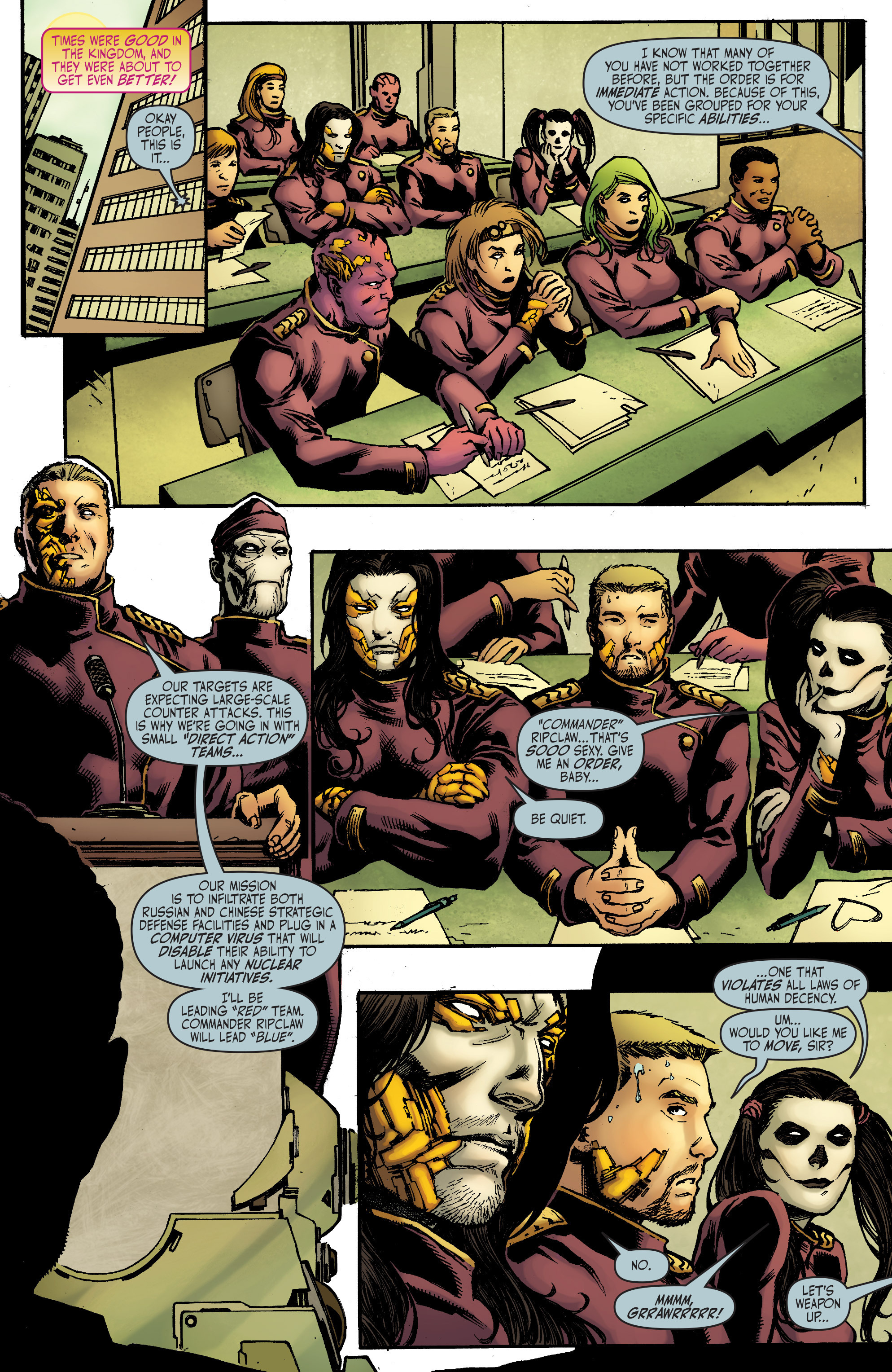 Read online Cyberforce (2012) comic -  Issue #11 - 13