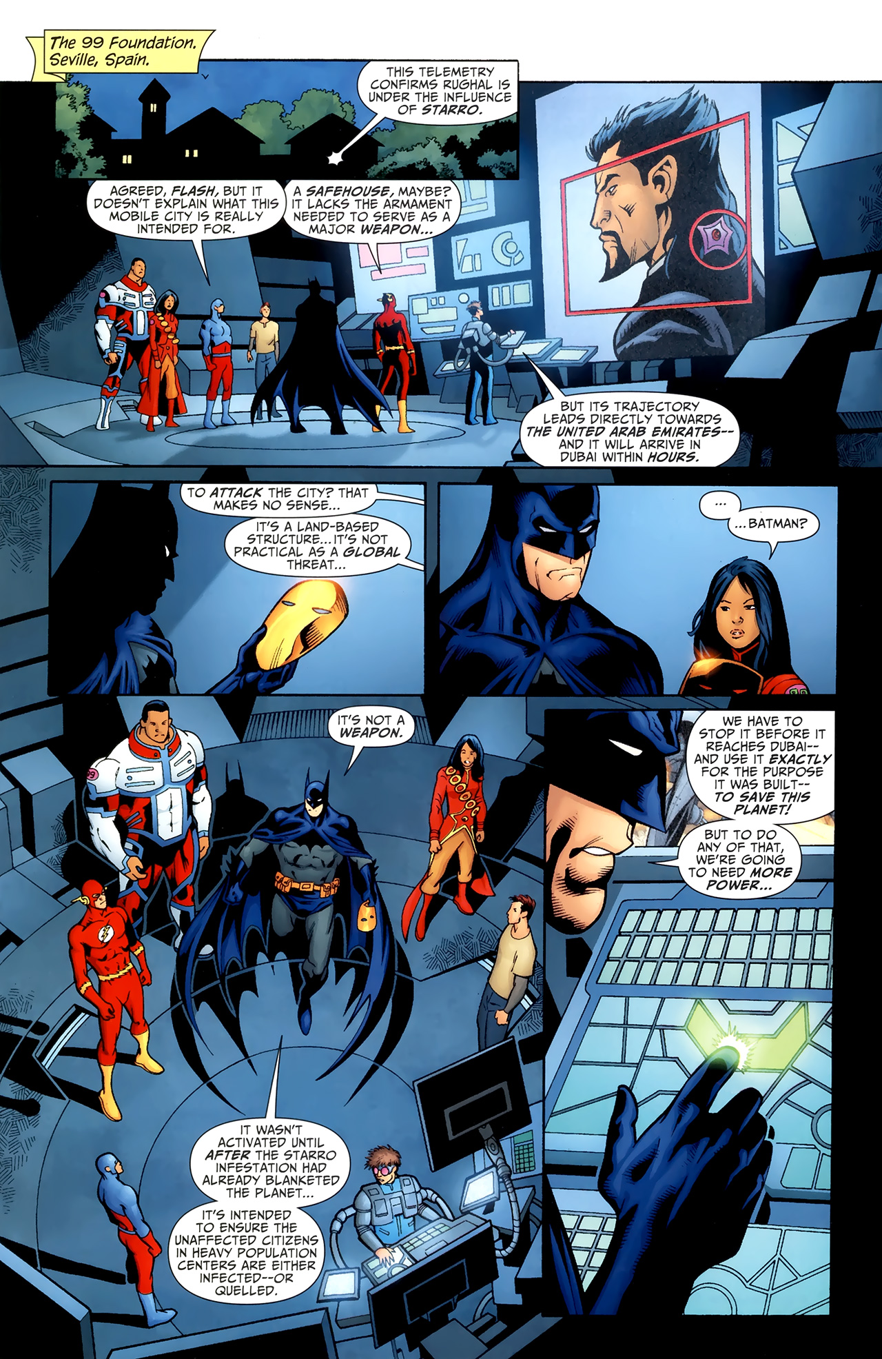 Read online Justice League of America/The 99 comic -  Issue #5 - 6