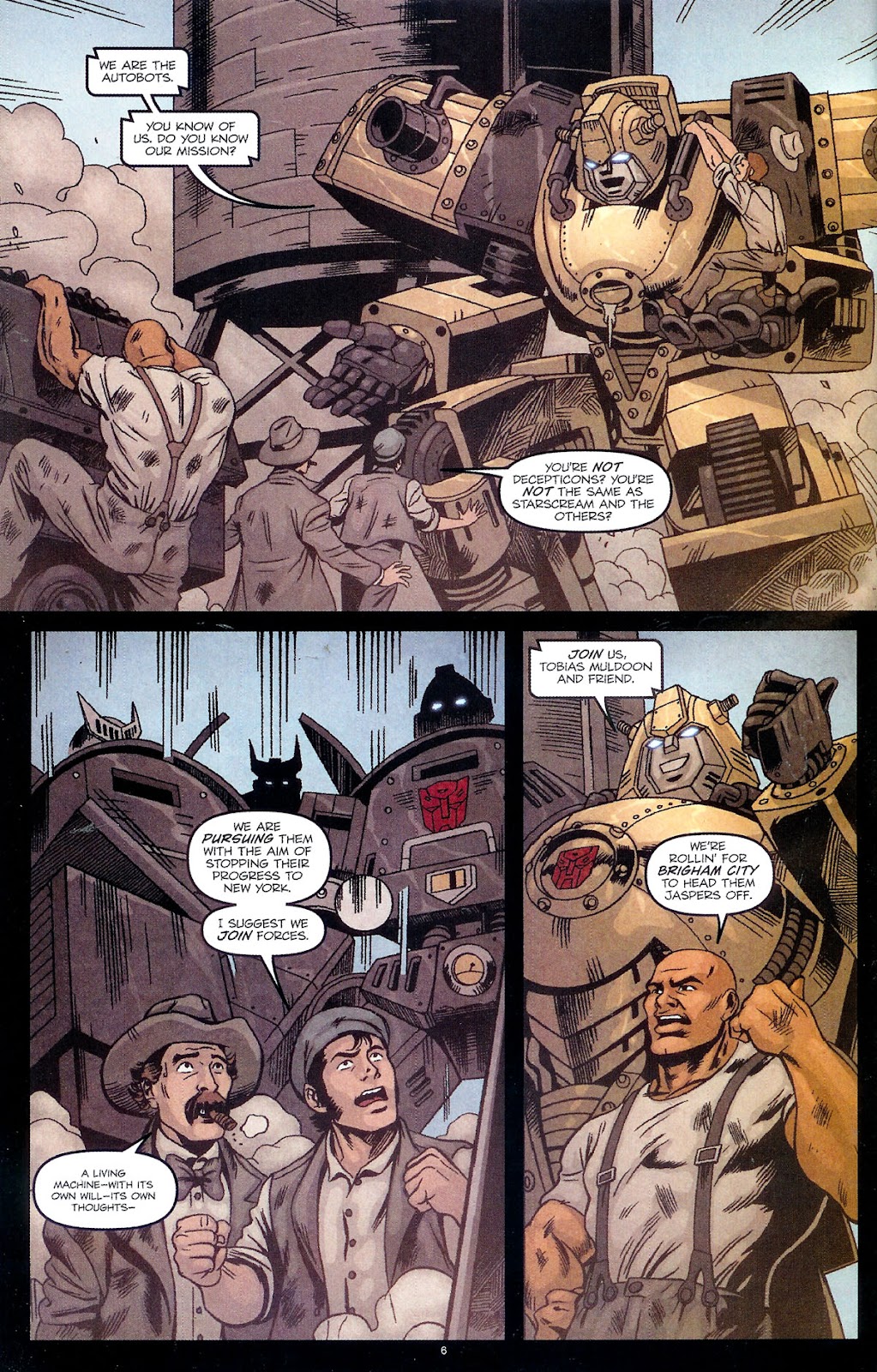 The Transformers: Evolutions issue 4 - Page 8