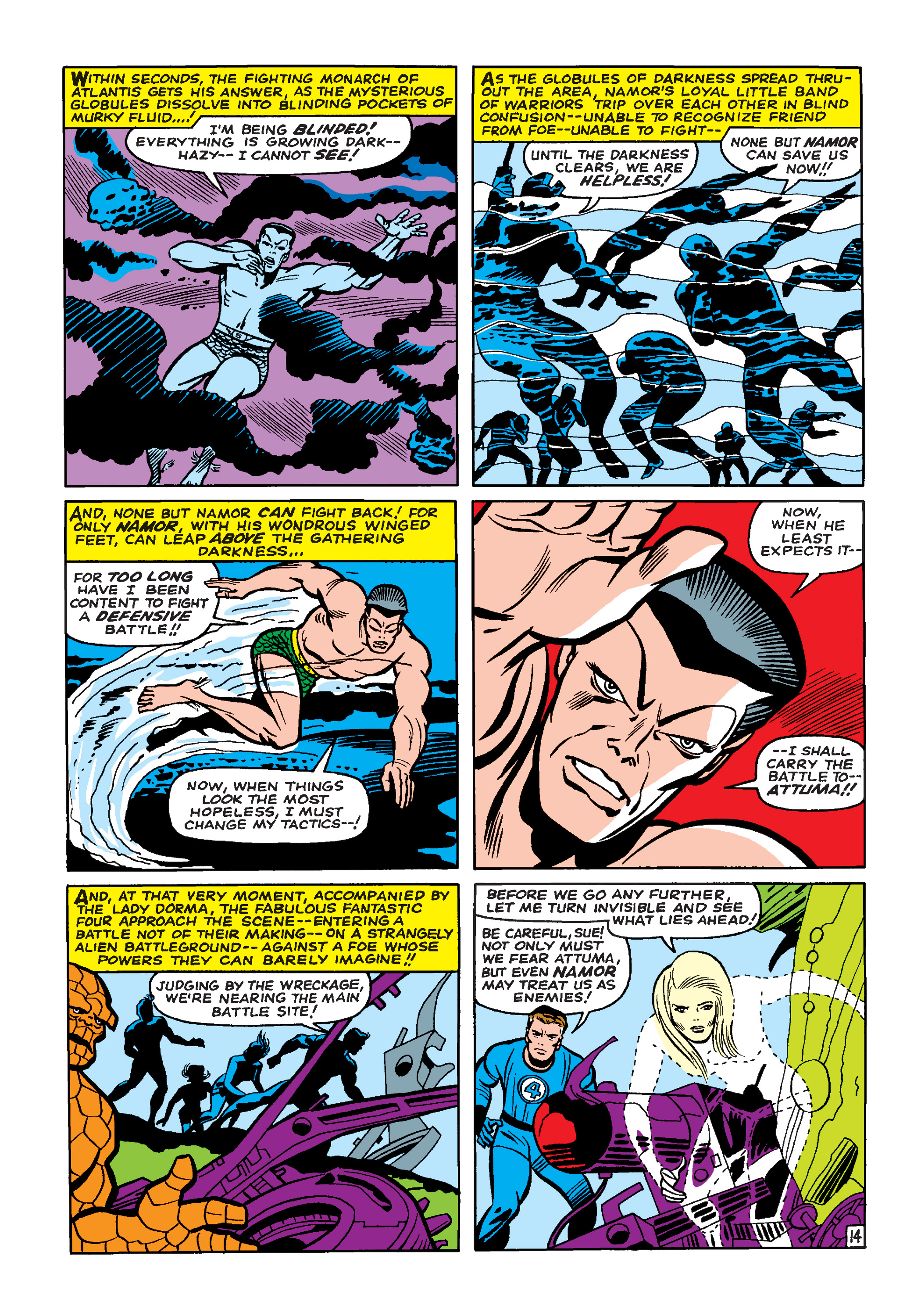 Read online Marvel Masterworks: The Fantastic Four comic -  Issue # TPB 4 (Part 2) - 14