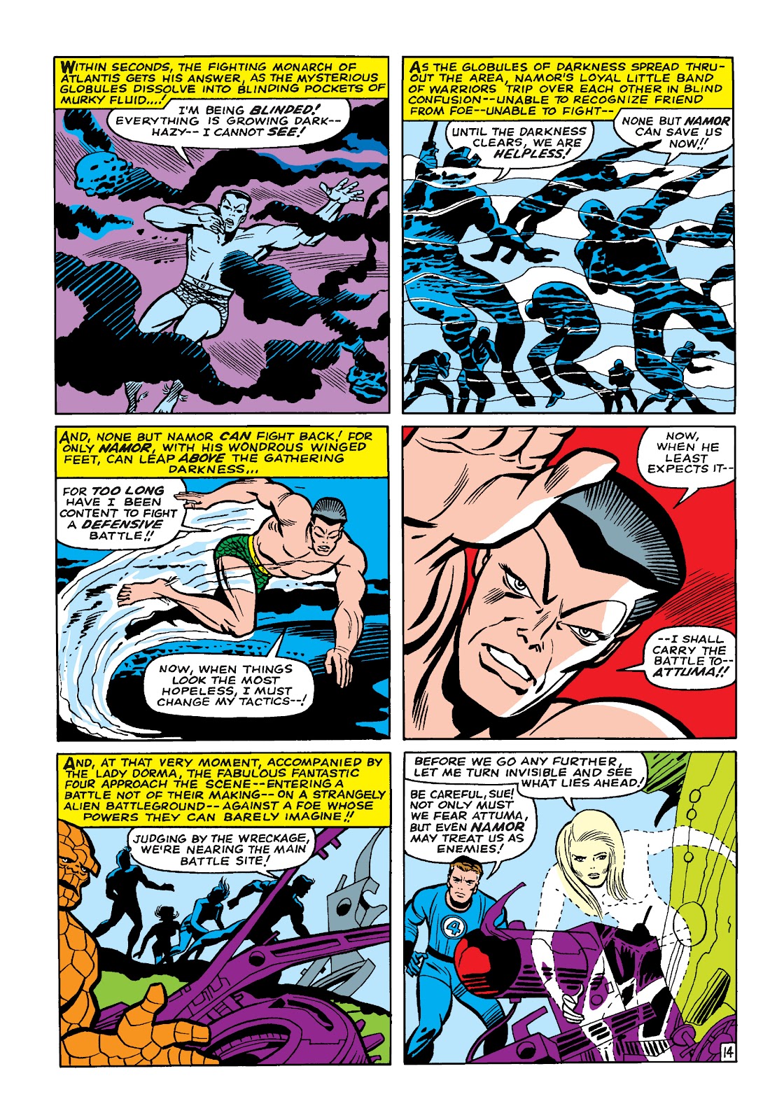 Read online Marvel Masterworks: The Fantastic Four comic - Issue # TPB 4 (Part 2) - 14