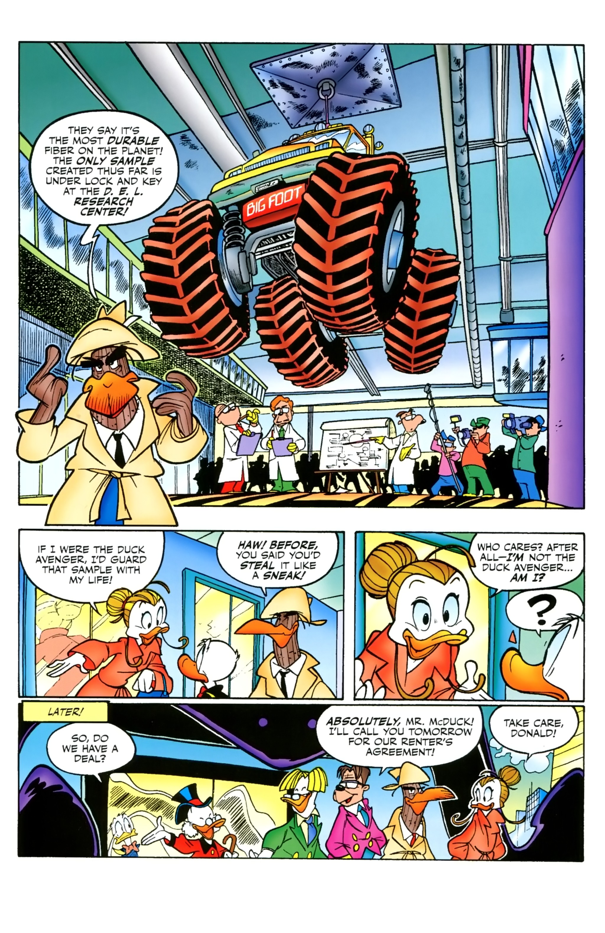 Read online Duck Avenger comic -  Issue #1 - 24