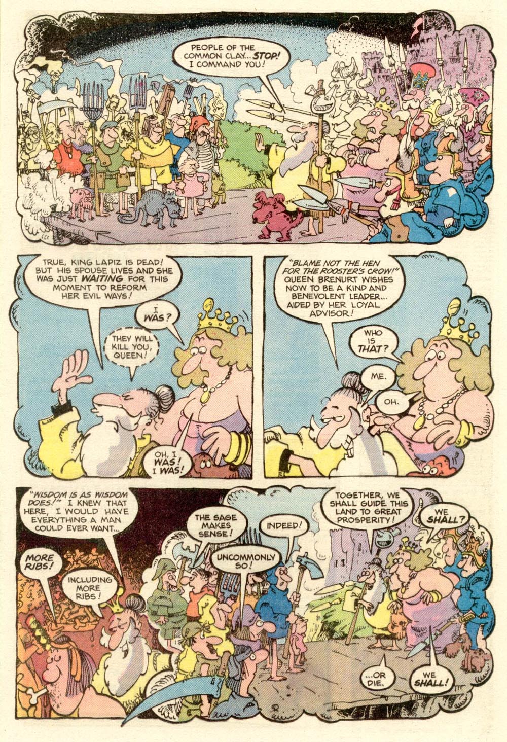 Read online Sergio Aragonés Groo the Wanderer comic -  Issue #13 - 9