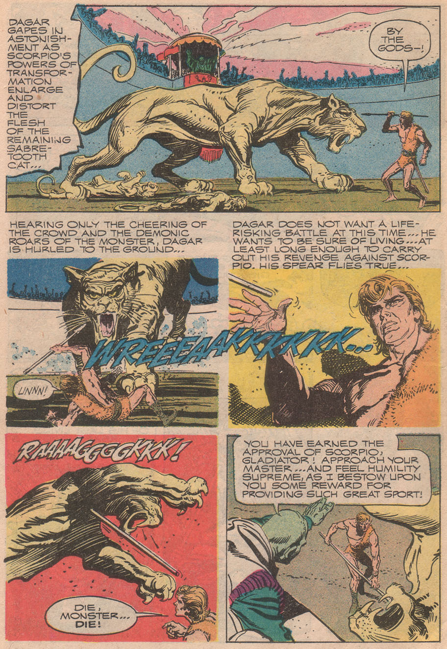 Read online Dagar the Invincible comic -  Issue #4 - 10