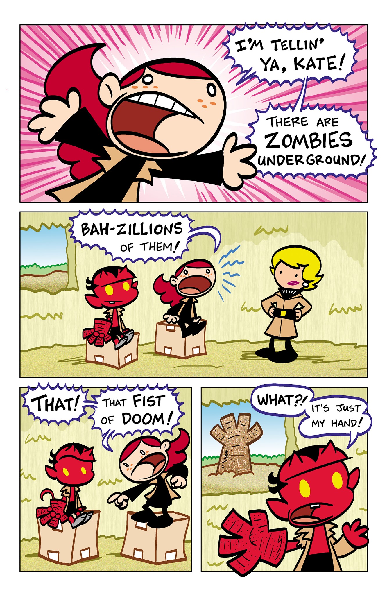 Read online Itty Bitty Hellboy: The Search for the Were-Jaguar! comic -  Issue #3 - 13