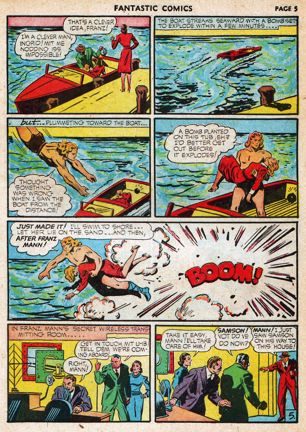 Read online Fantastic Comics comic -  Issue #20 - 6