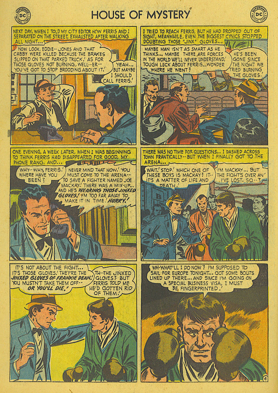 Read online House of Mystery (1951) comic -  Issue #38 - 22