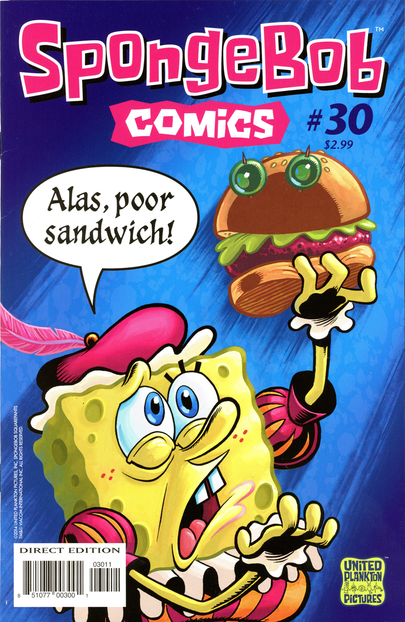 Read online SpongeBob Comics comic -  Issue #30 - 1