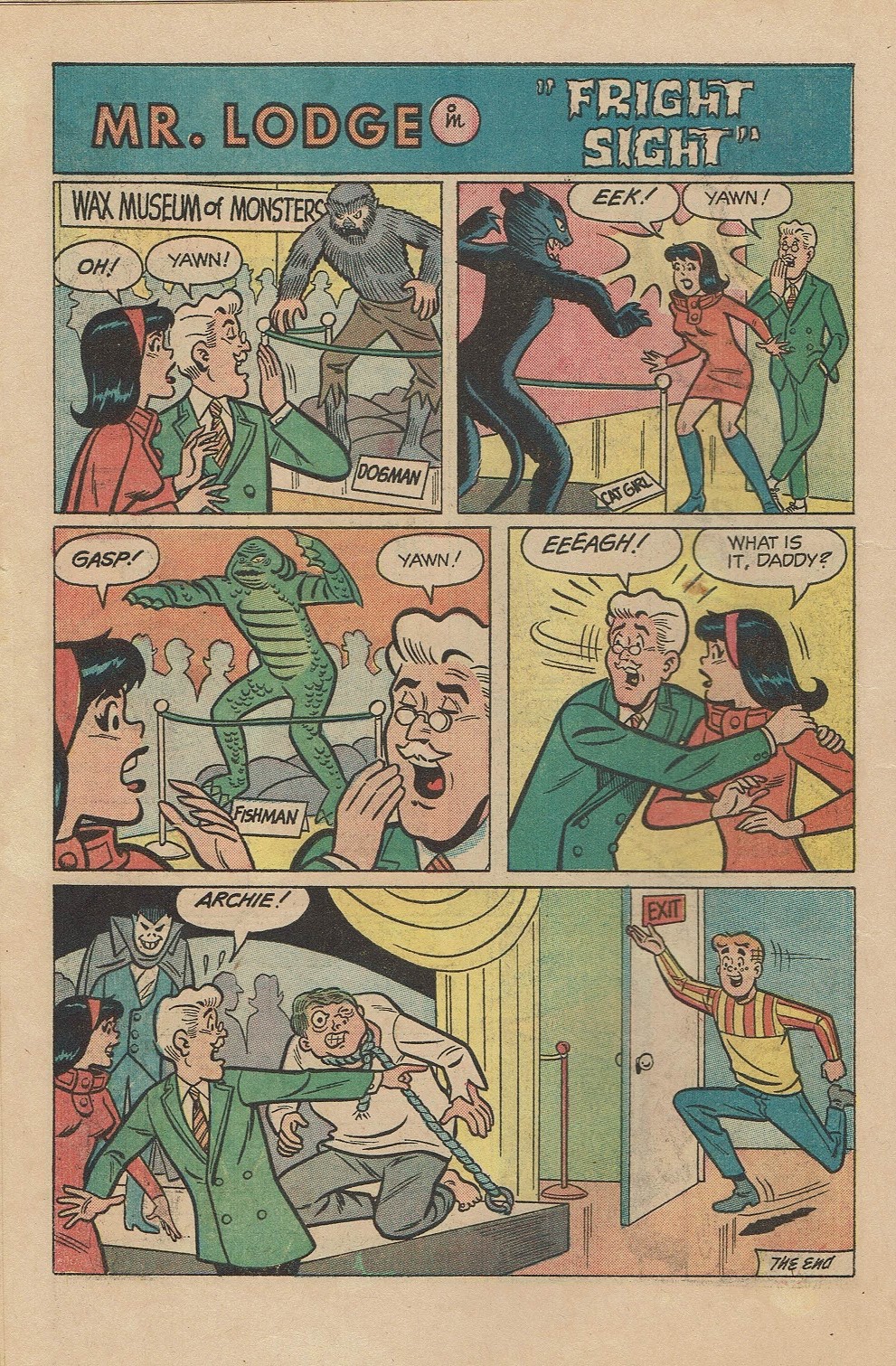 Read online Archie's TV Laugh-Out comic -  Issue #14 - 22