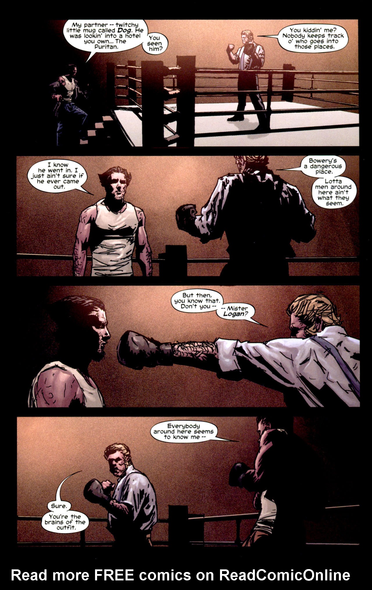 Read online Wolverine Noir comic -  Issue #2 - 22