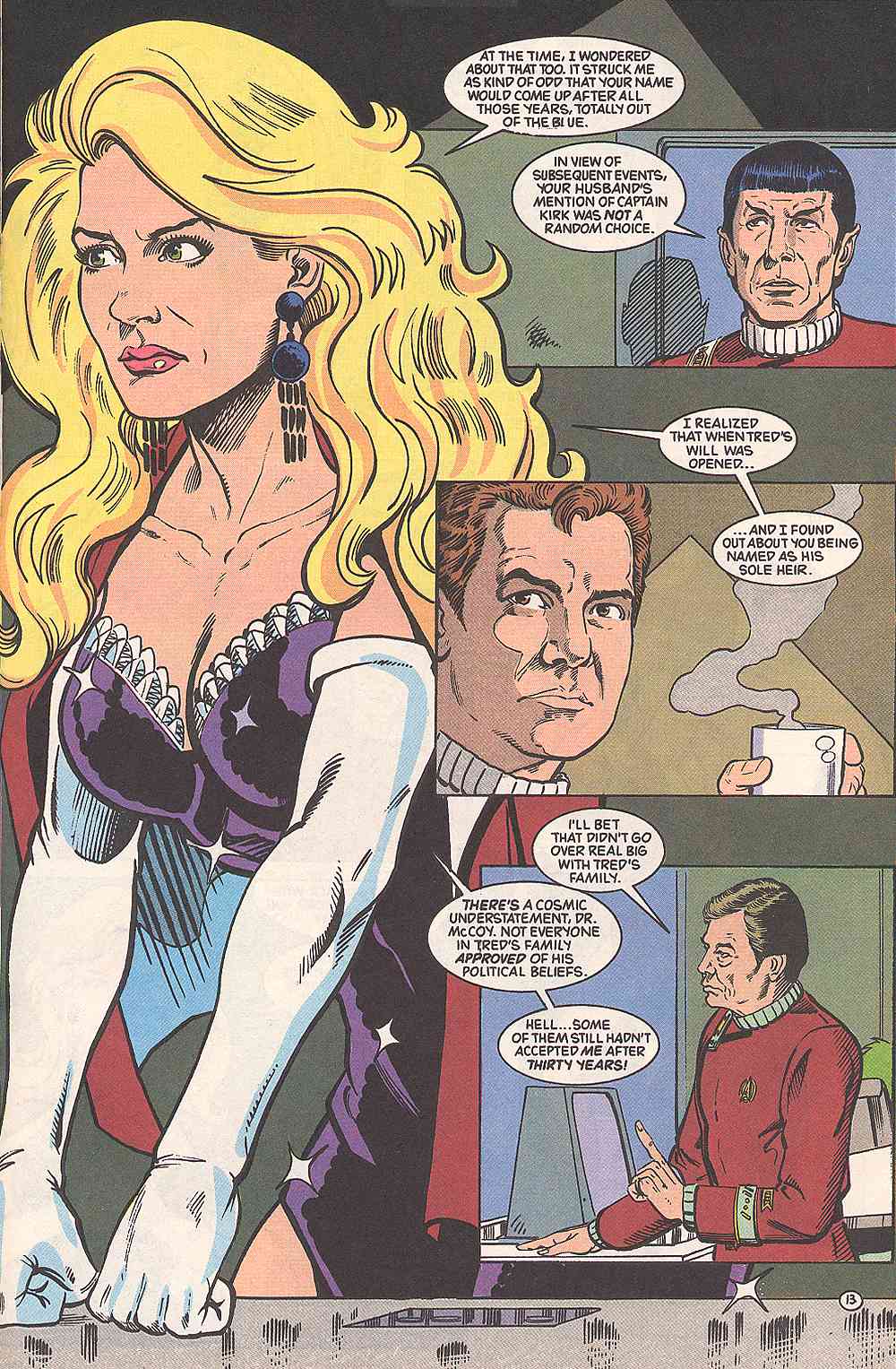 Read online Star Trek (1989) comic -  Issue #26 - 13