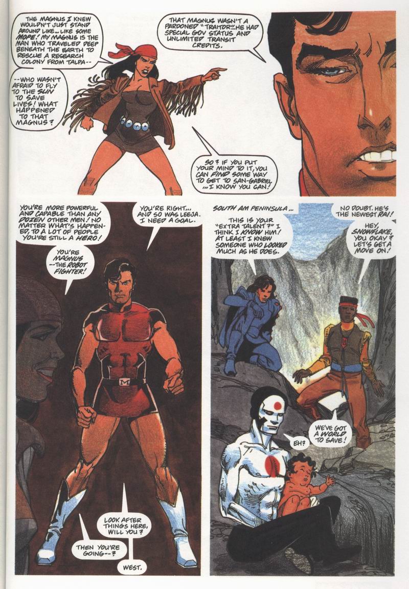 Read online Magnus Robot Fighter (1991) comic -  Issue #15 - 20