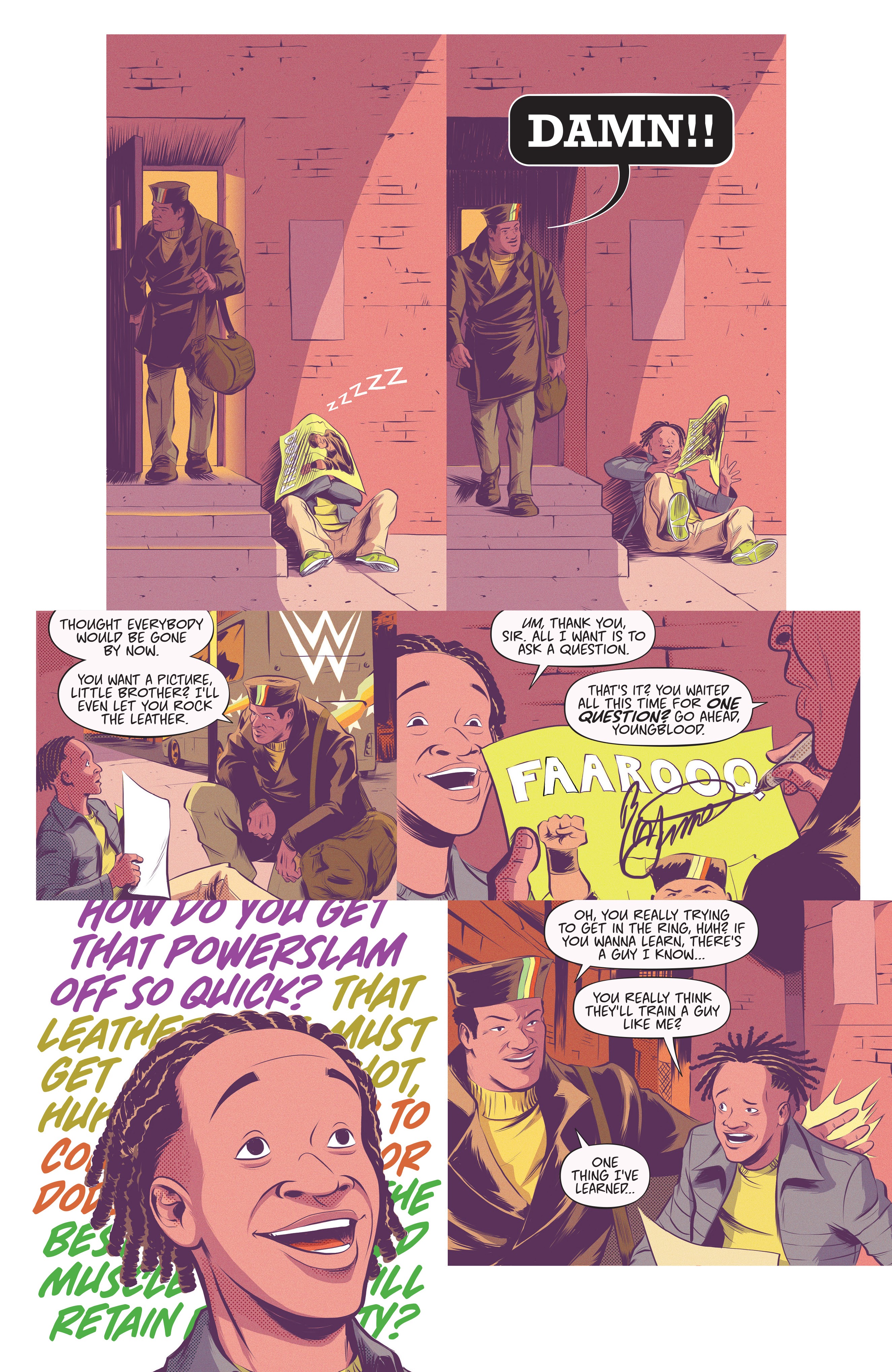 Read online WWE The New Day: Power of Positivity comic -  Issue #1 - 8