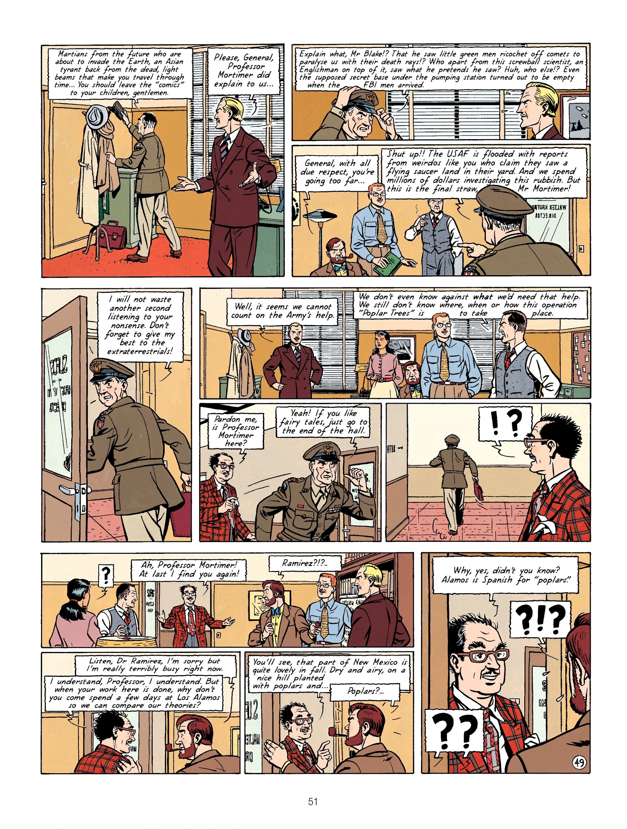 Read online Blake & Mortimer comic -  Issue #5 - 51