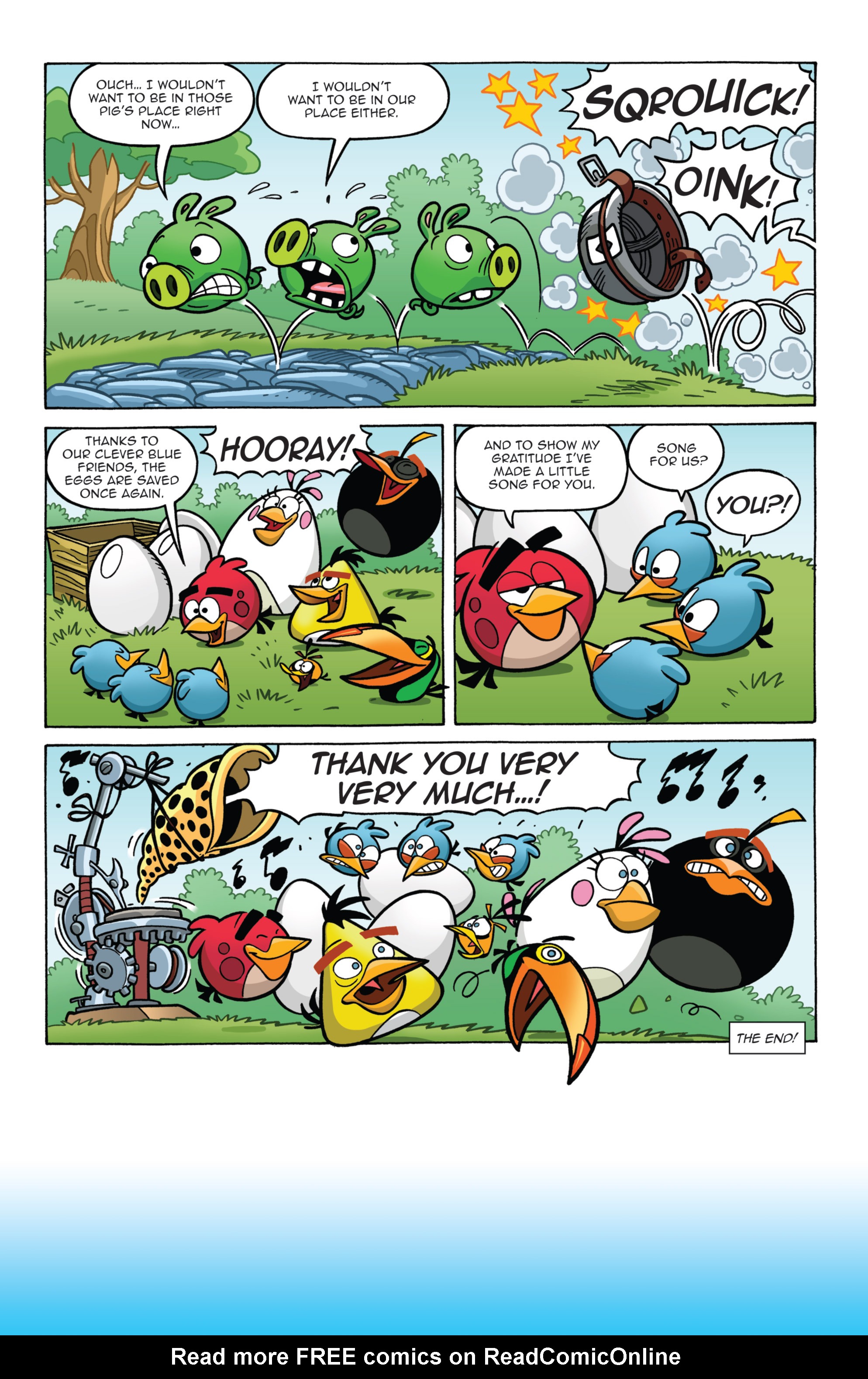 Read online Angry Birds Comics (2014) comic -  Issue #7 - 14