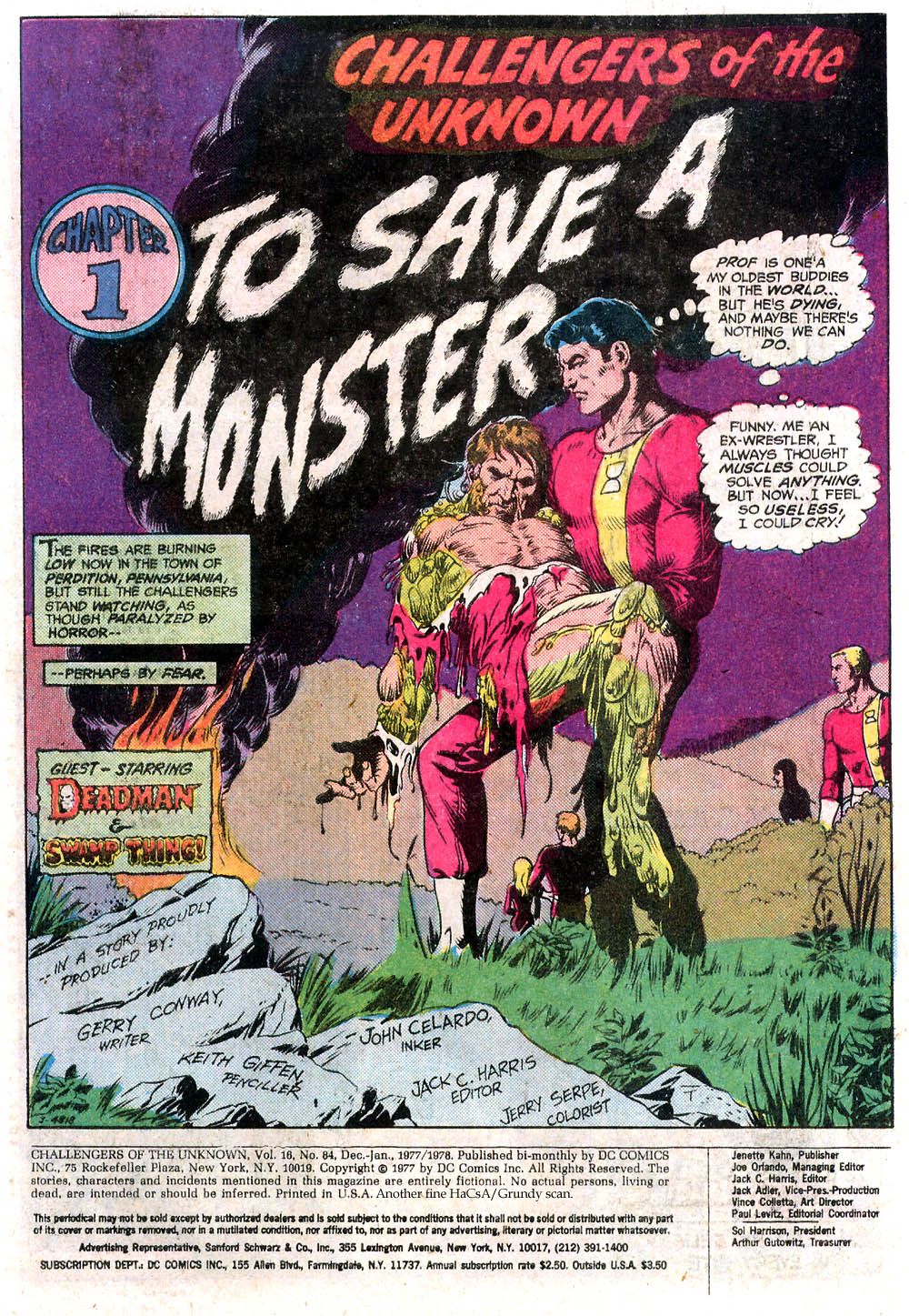 Read online Challengers of the Unknown (1958) comic -  Issue #84 - 3