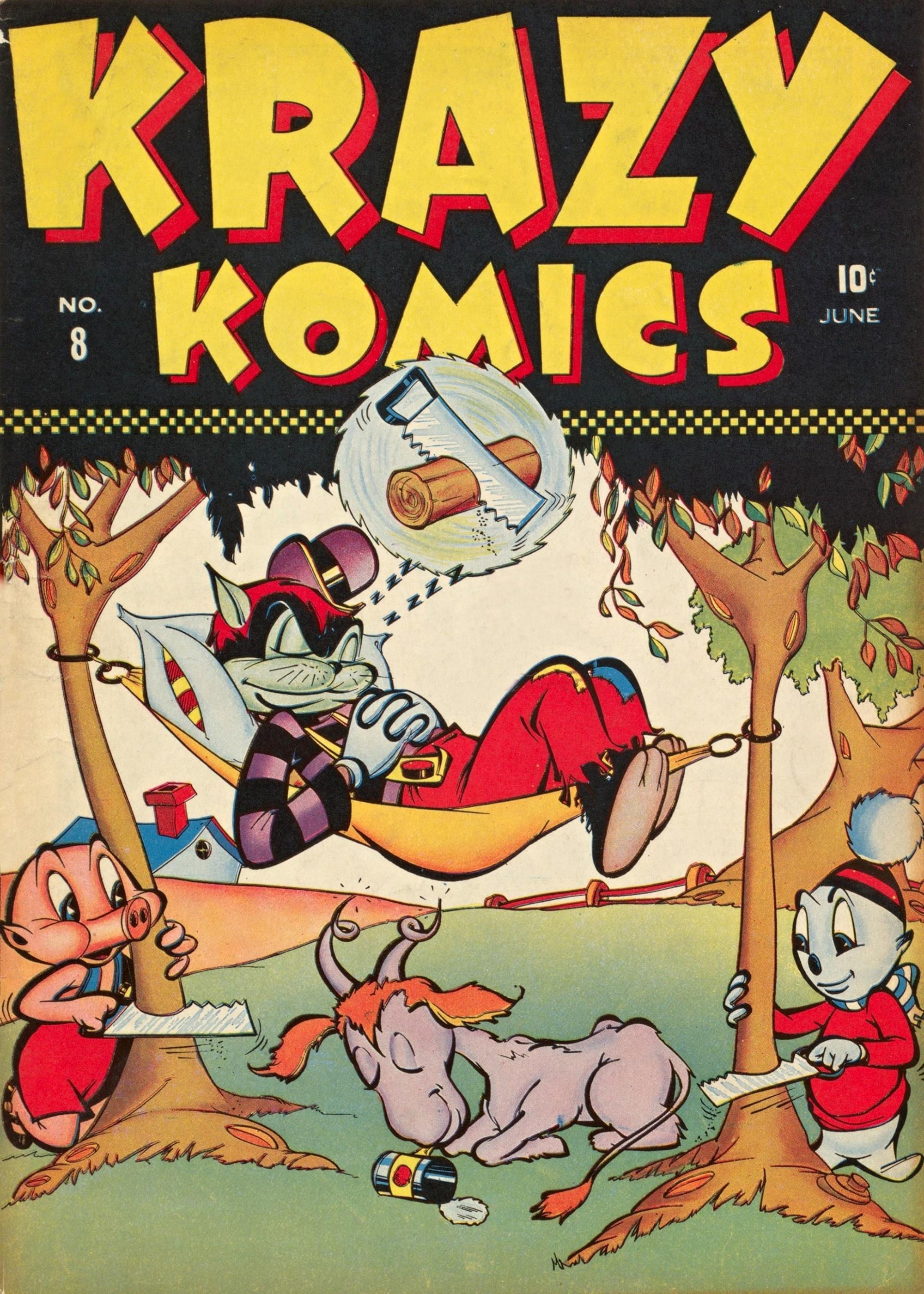 Read online Krazy Komics comic -  Issue #8 - 1