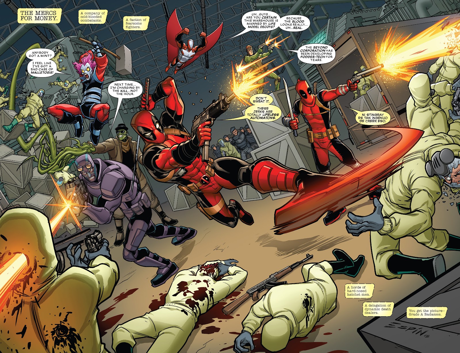 Deadpool & the Mercs For Money issue 1 - Page 4