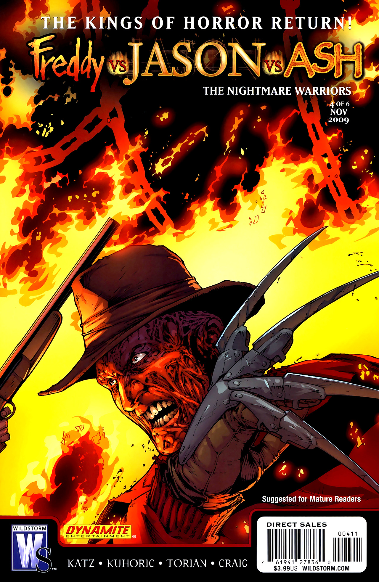 Read online Freddy vs. Jason vs. Ash: The Nightmare Warriors comic -  Issue #4 - 1