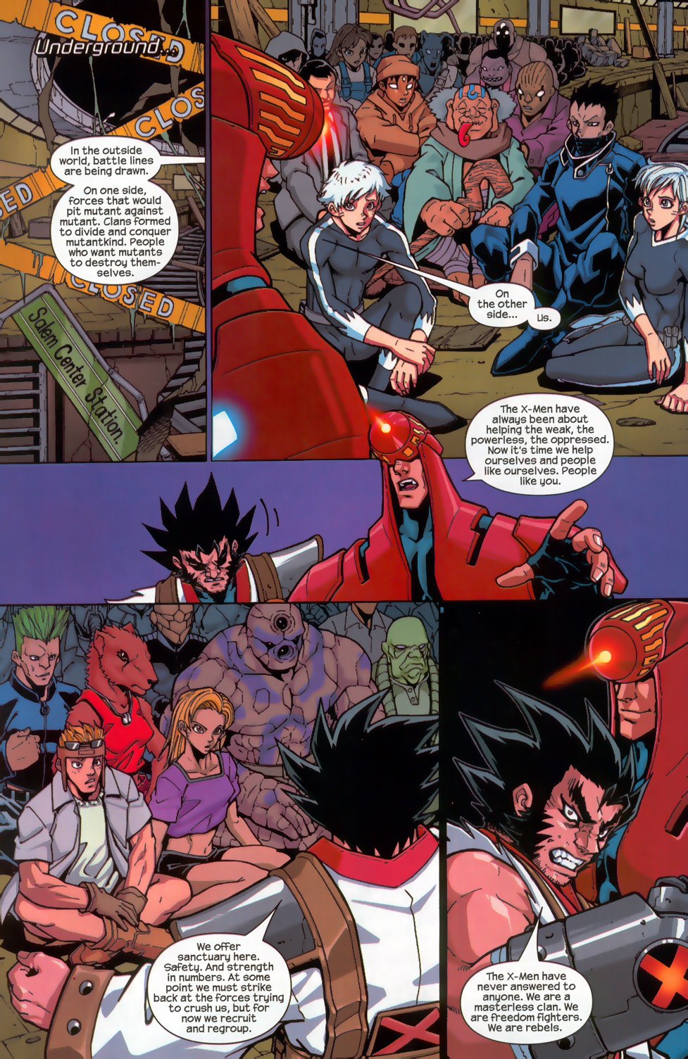 Read online X-Men: Ronin comic -  Issue #5 - 21